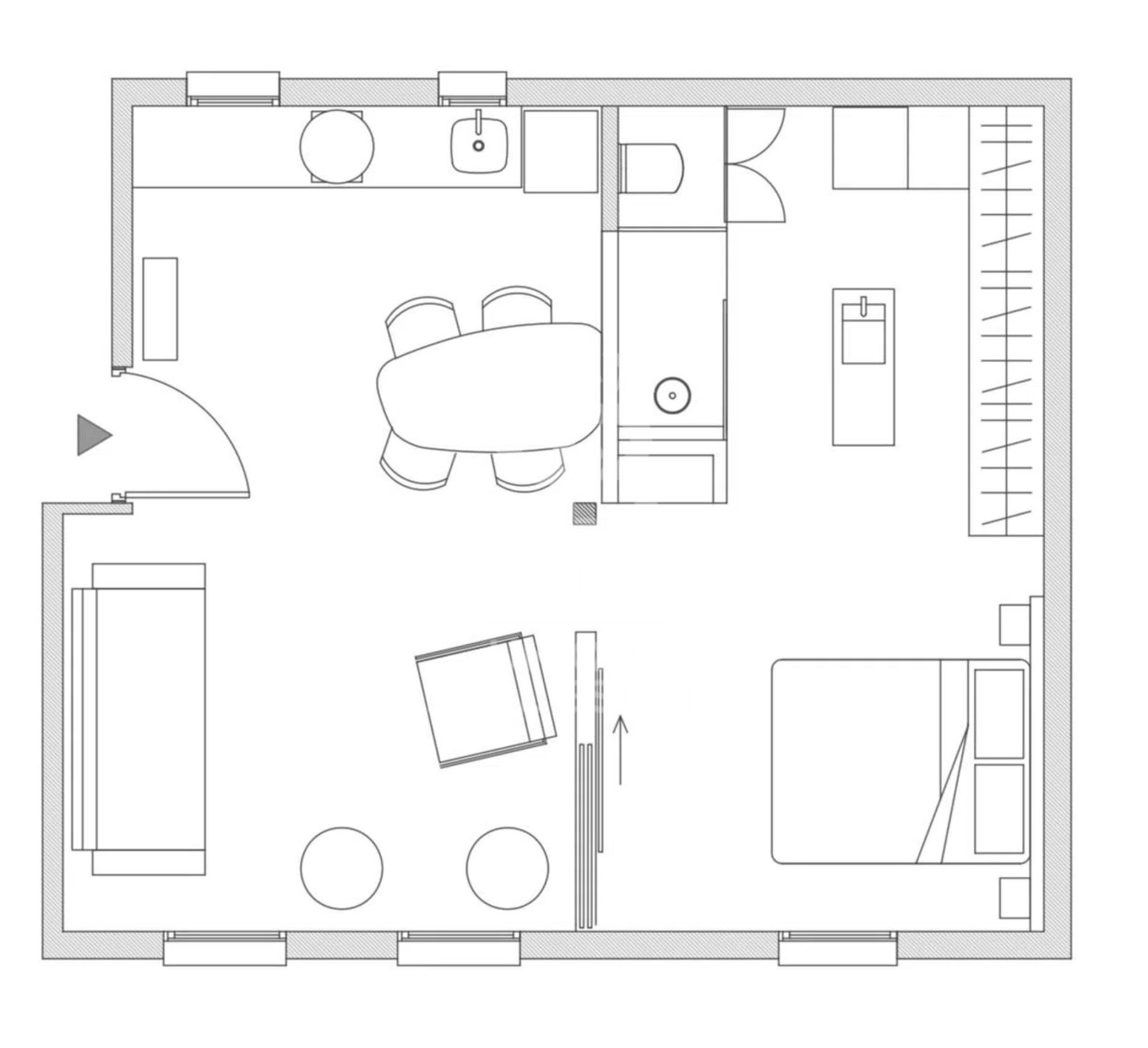 Appartement extérieur rénové à Lista, Madrid