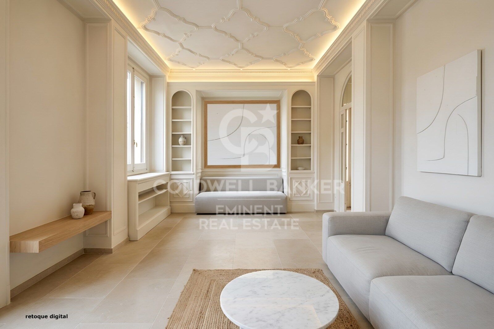 Spectaculaire appartement à rénover dans un immeuble de prestige moderniste - Passeig de Sant Joan.