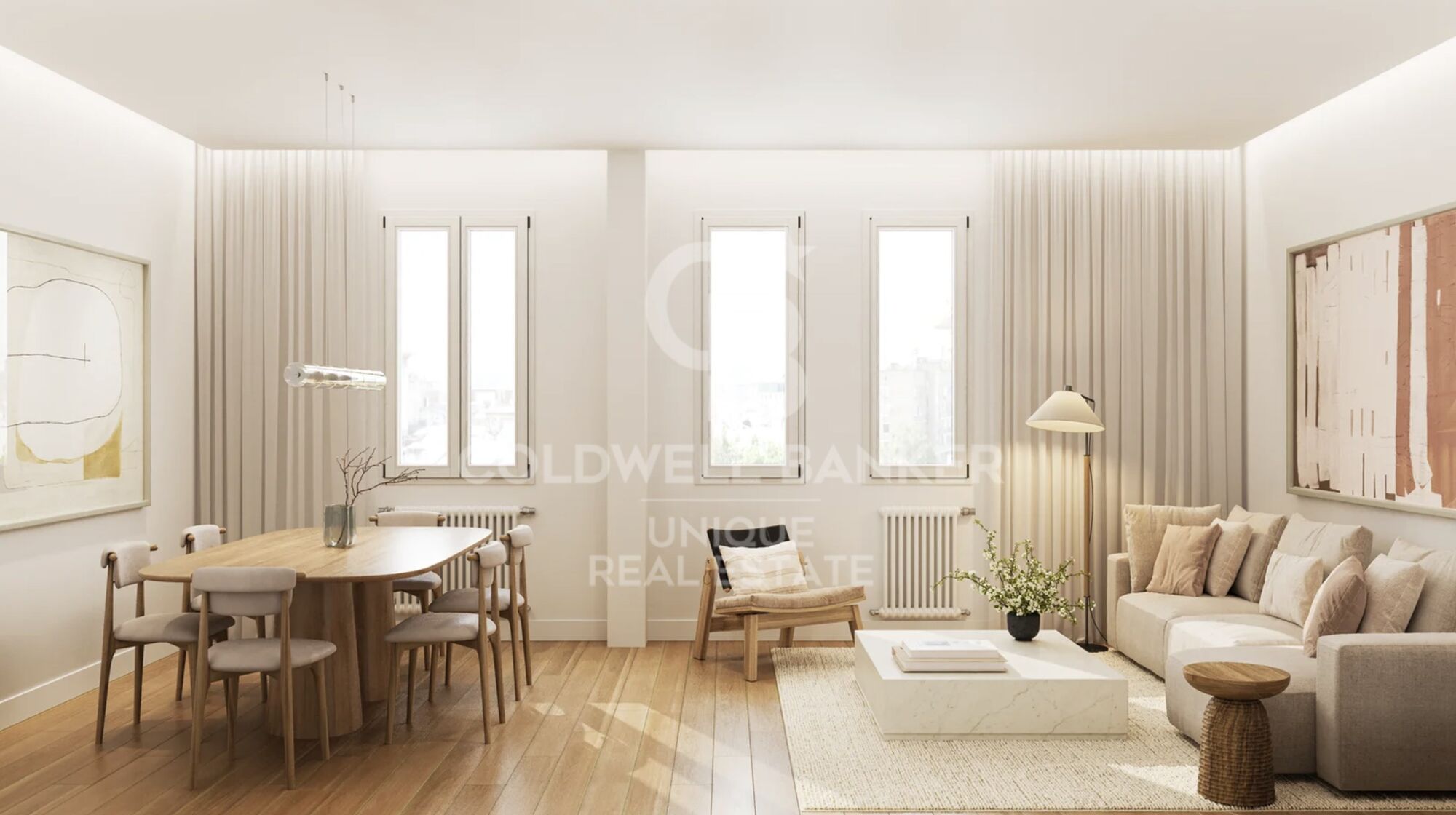 Renovierte Außenwohnung in Almagro, Madrid