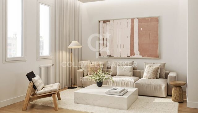 Renovierte Außenwohnung in Almagro, Madrid