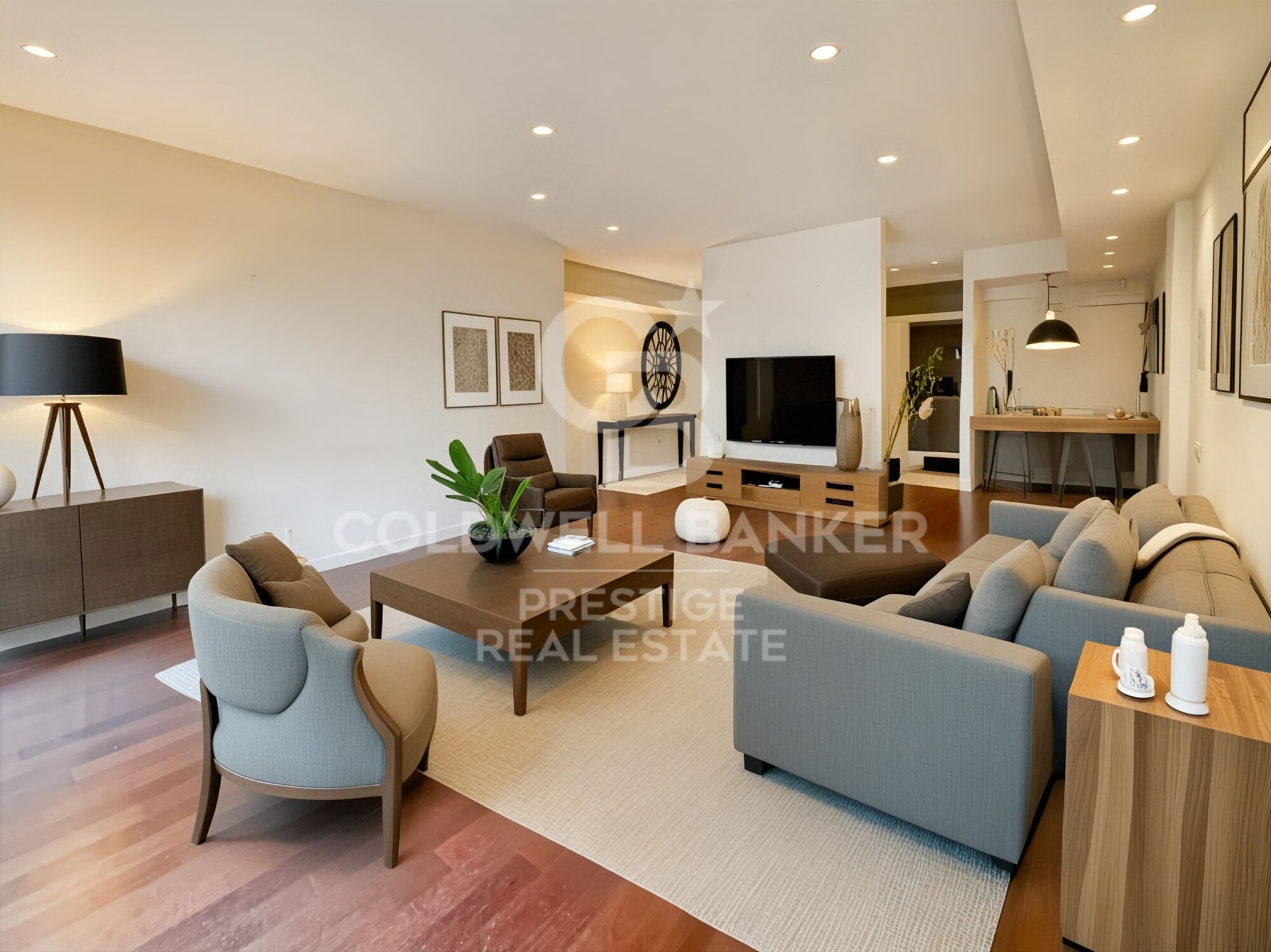 Wohnung mit 75 m² großer Terrasse an der Avenida Sarrià, Barcelona