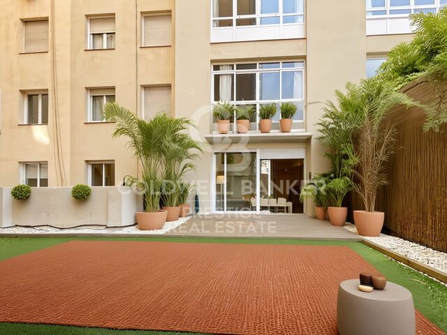 Appartement avec terrasse de 75 m² sur l'avenue Sarrià, à Barcelone