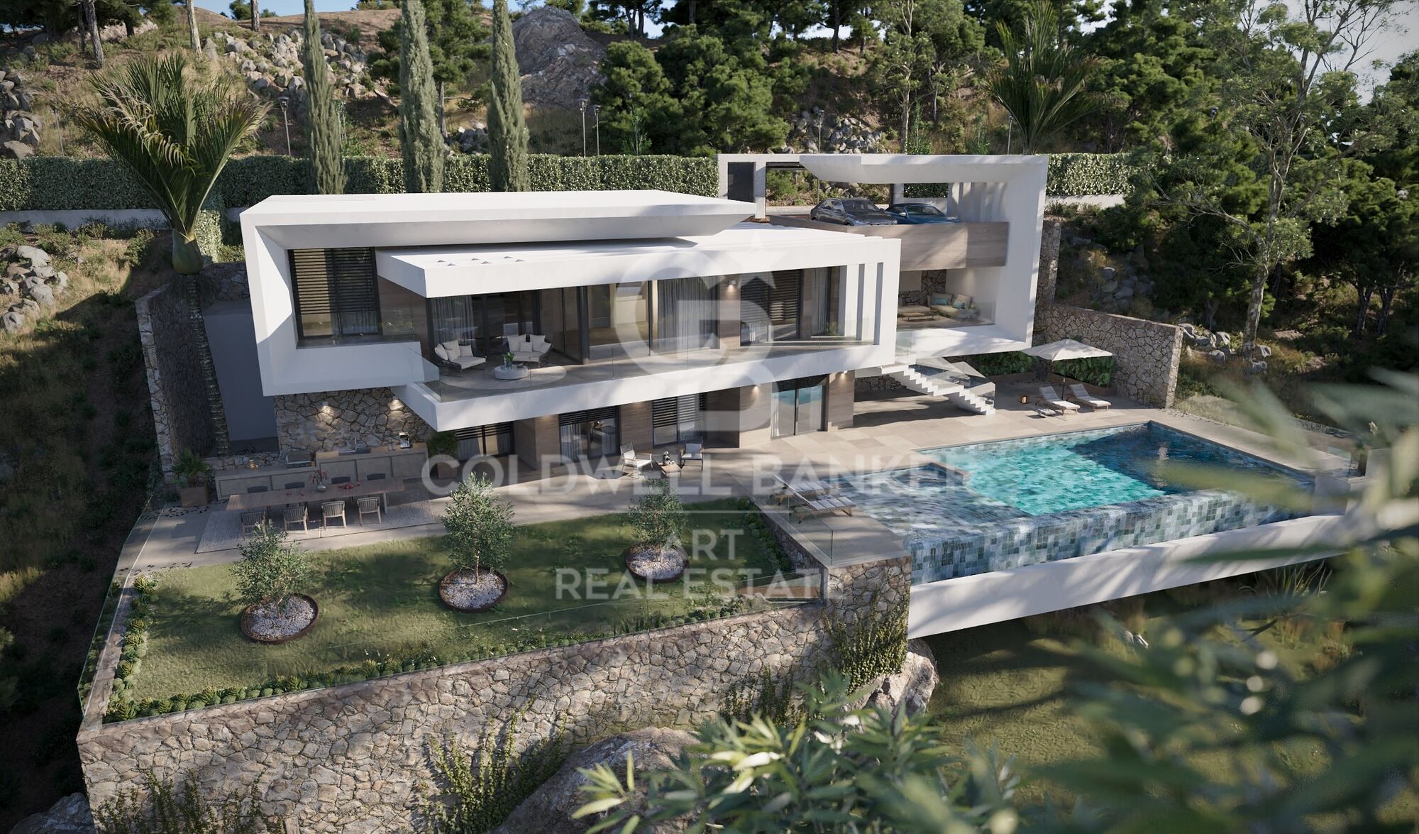Sofisticada Villa Contemporánea en Entorno Natural Privilegiado