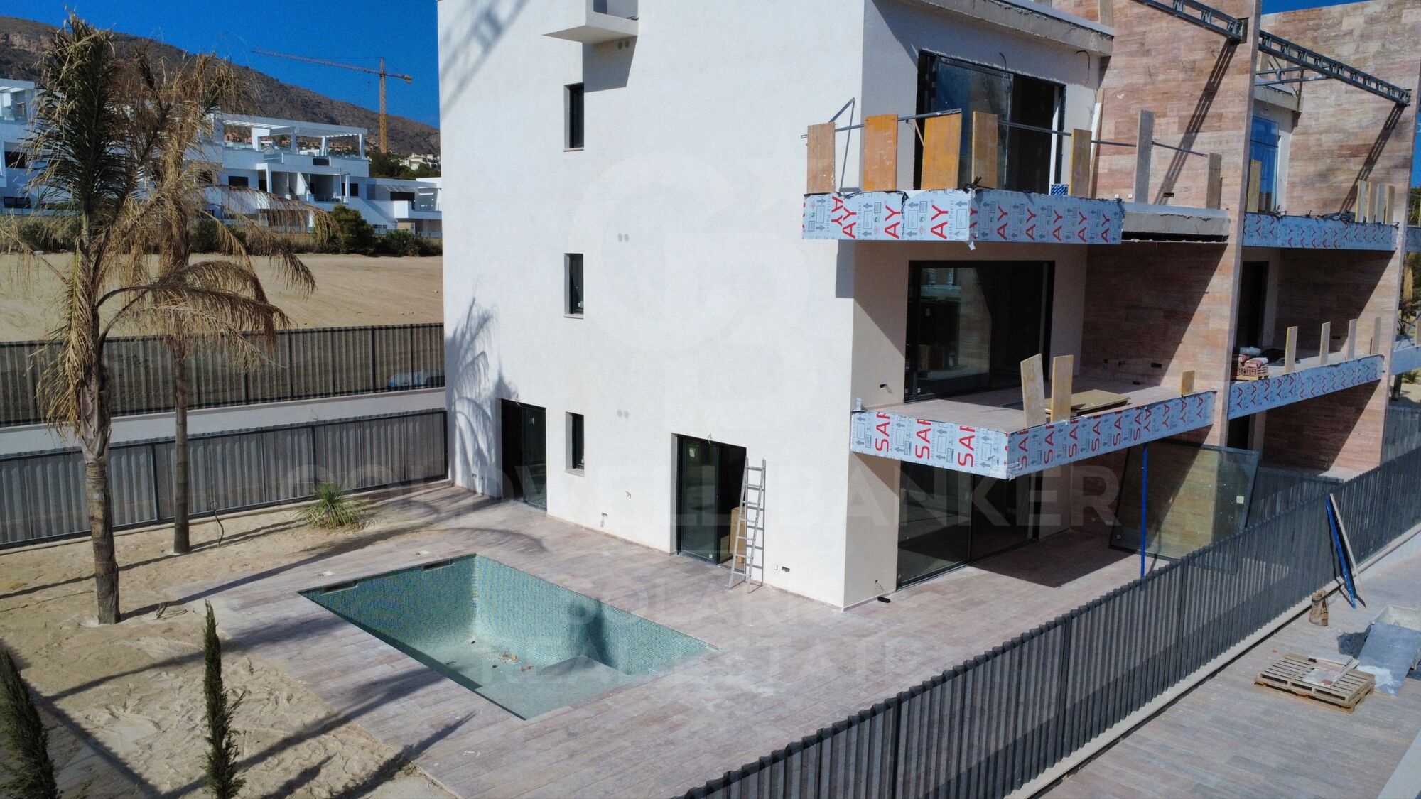 Premium flat with terrace in private complex La Marina Beach