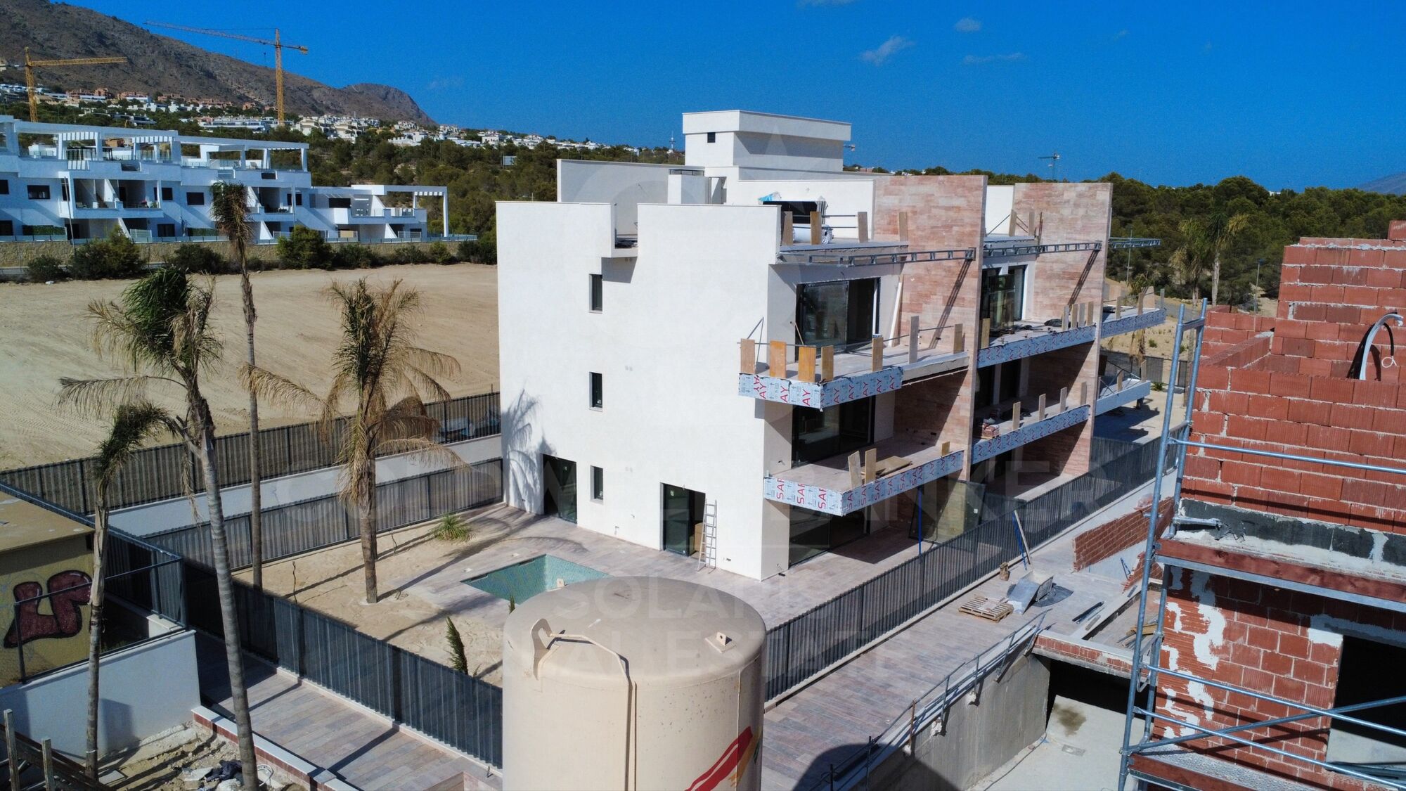 Premium flat with terrace in private complex La Marina Beach