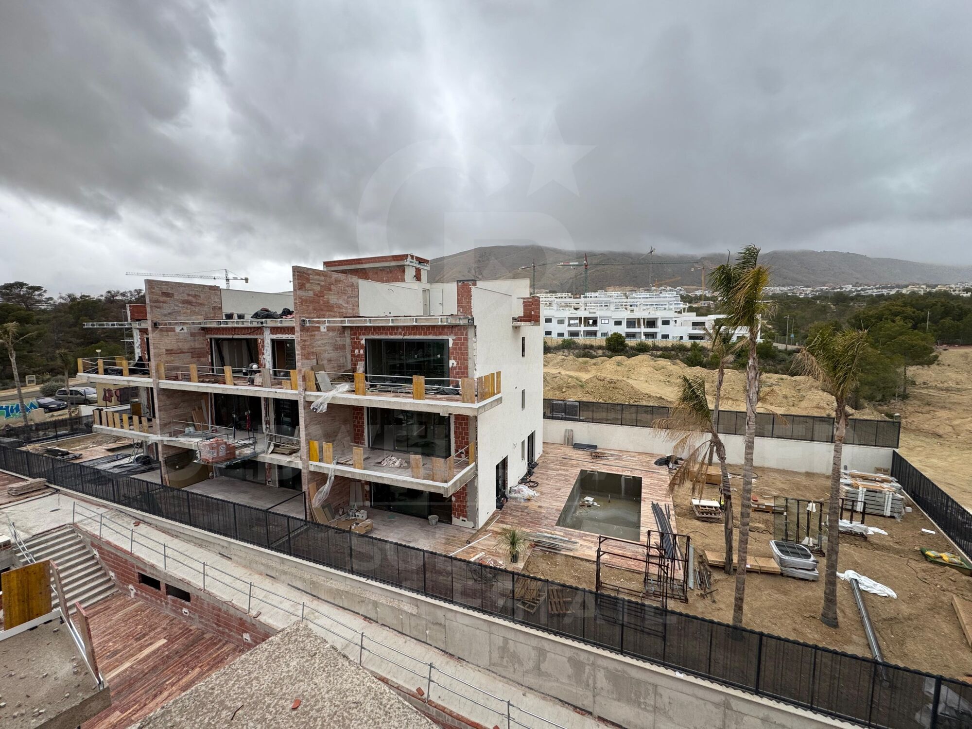 Premium flat with terrace in private complex La Marina Beach