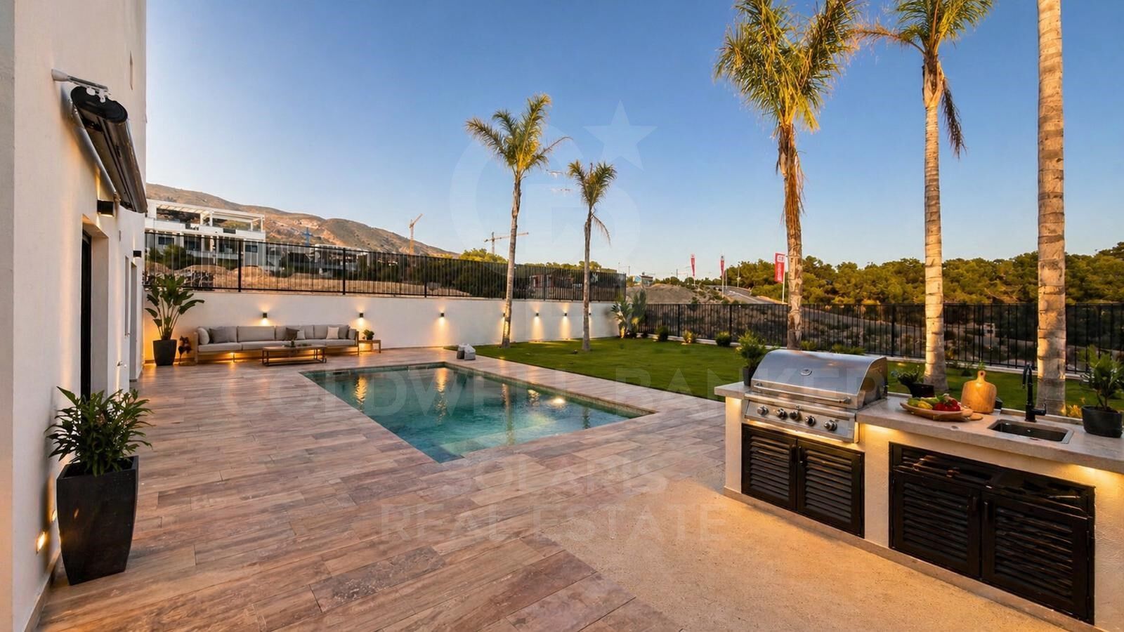 Premium flat with terrace in private complex La Marina Beach