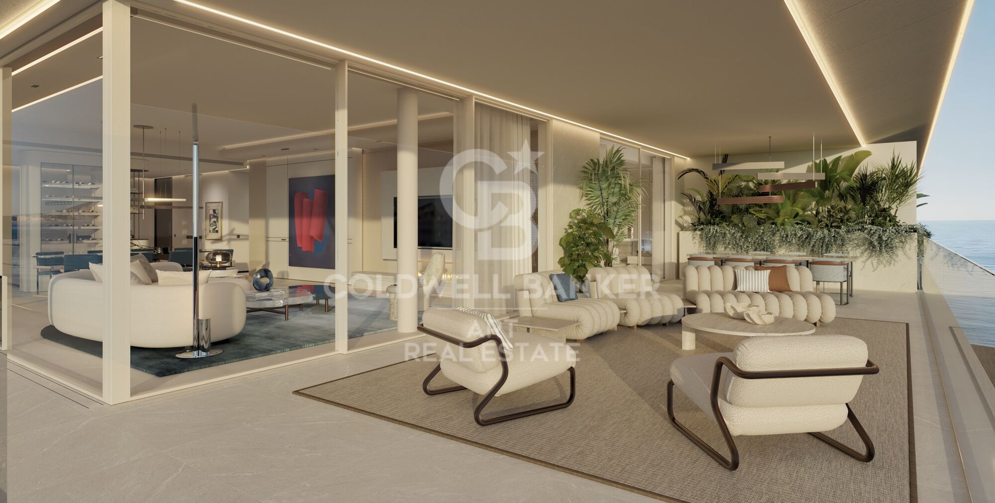 Nouveaux appartements exclusifs au design contemporain en bord de mer sur la New Golden Mile.