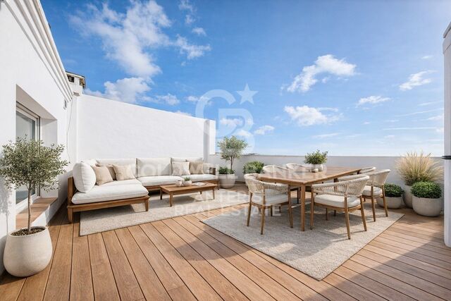 Ático en La Bonanova con dos terrazas privadas