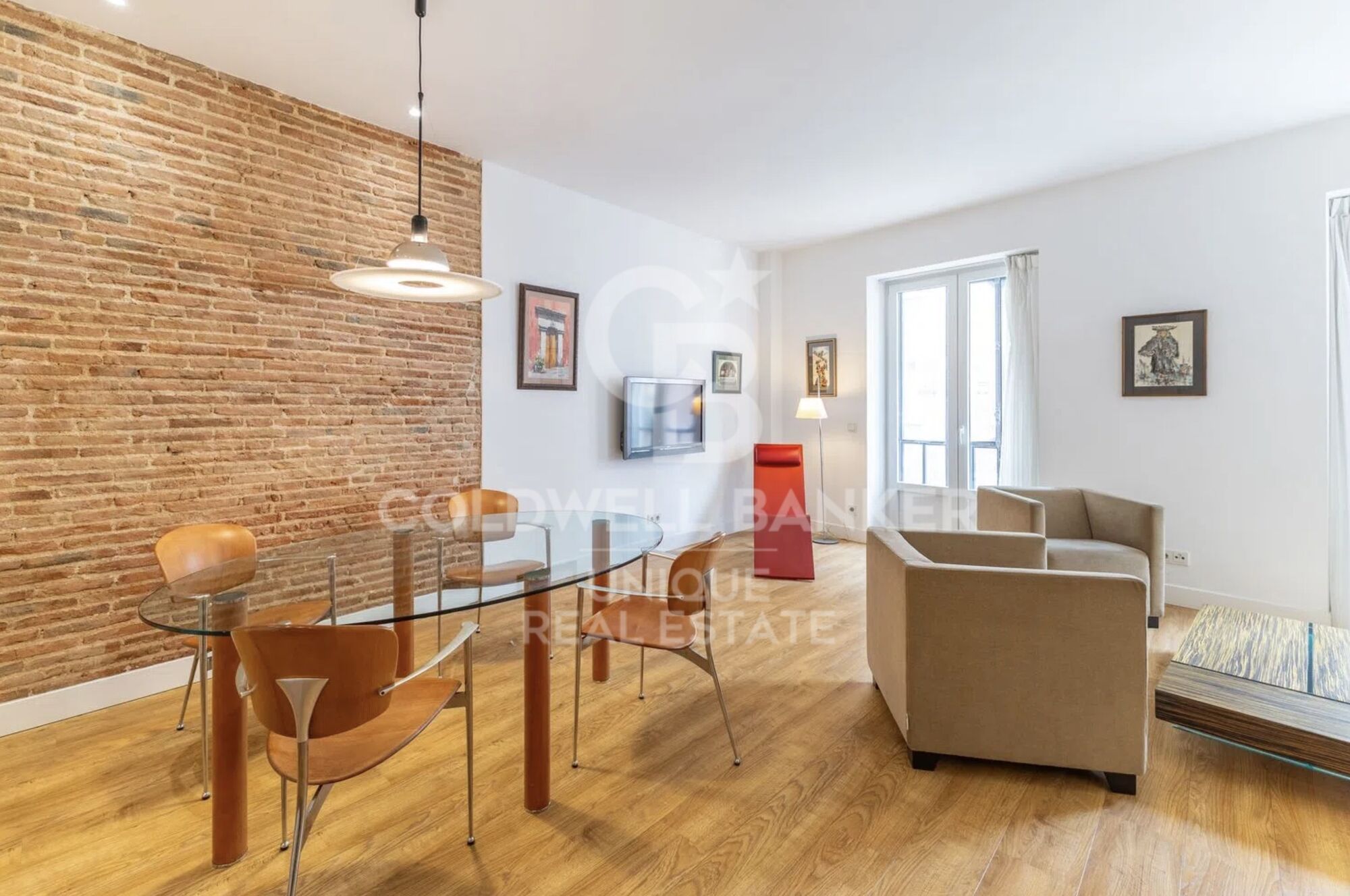 Renovierte Außenwohnung im Barrio de Las Letras, Madrid