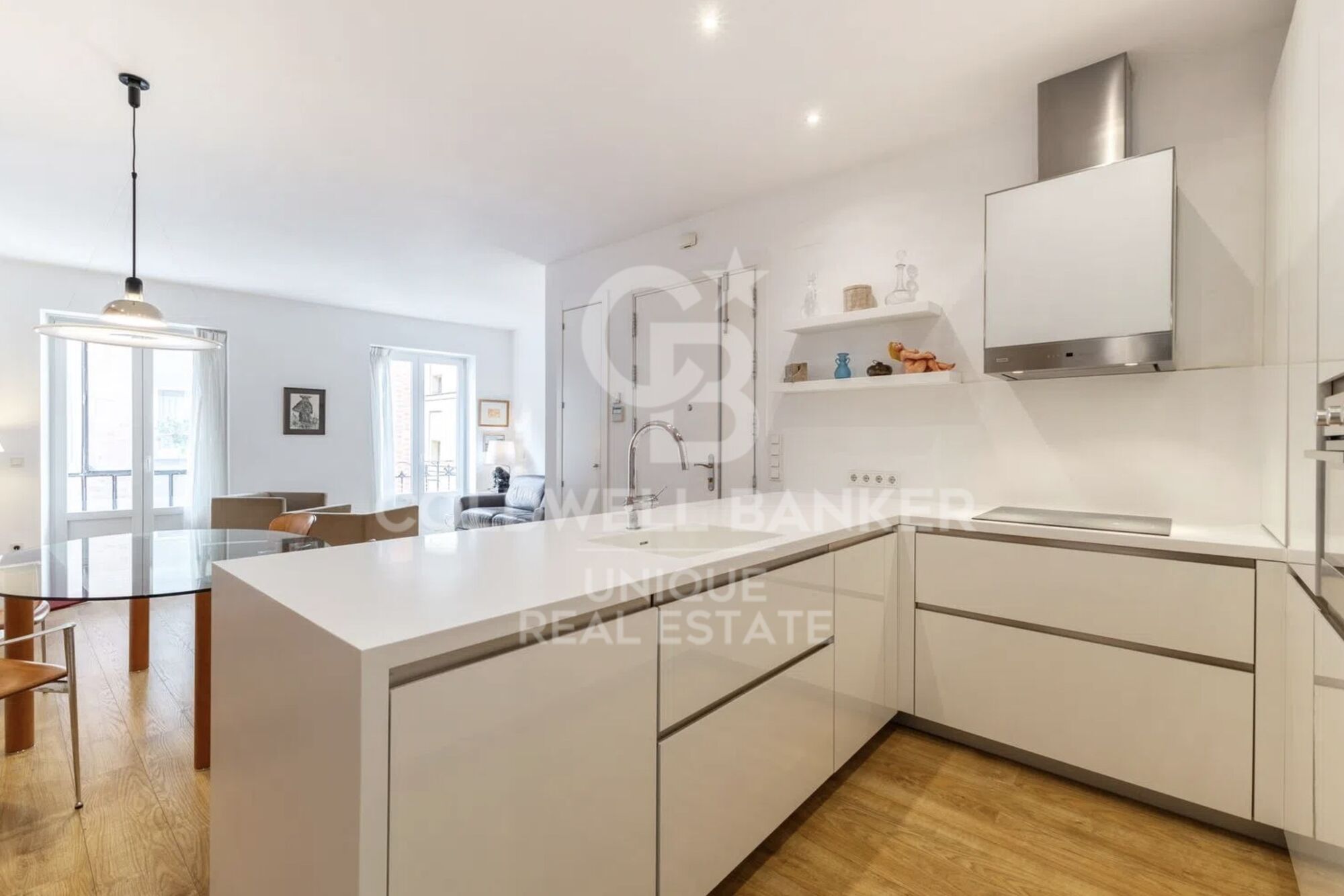 Renovierte Außenwohnung im Barrio de Las Letras, Madrid