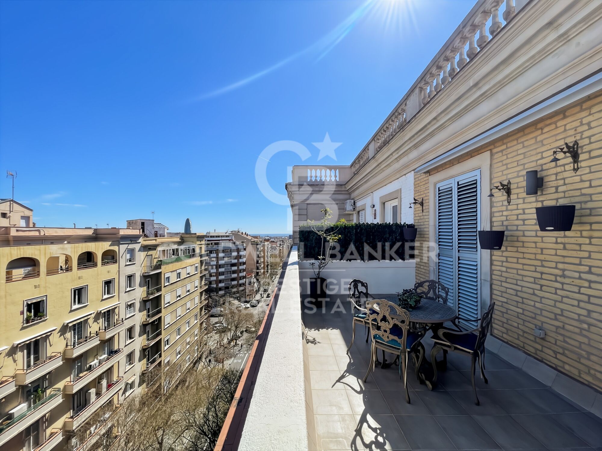 Penthouse avec terrasse privée à quelques mètres de la Sagrada Familia, à Barcelone