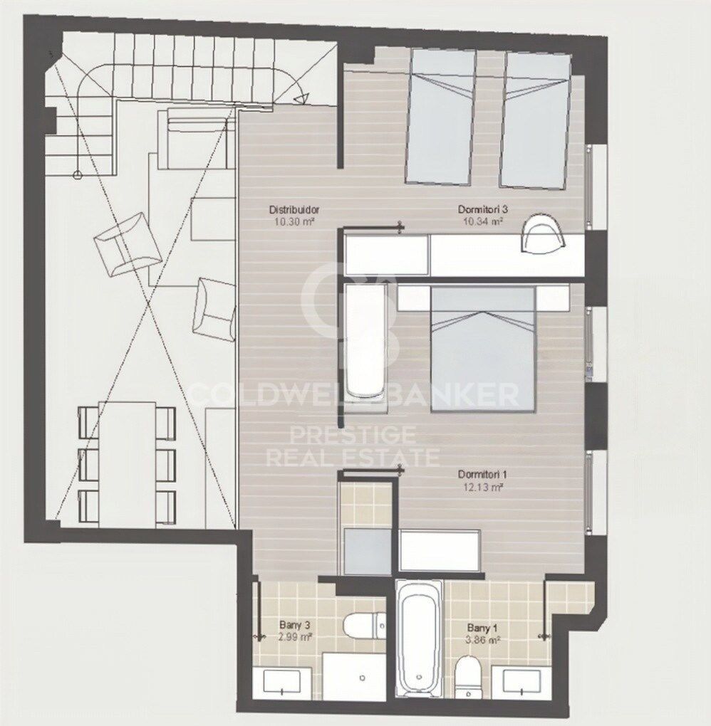 Maisonettewohnung mit Außenbereich, Pool und optionalem Parkplatz. Gràcia, Barcelona