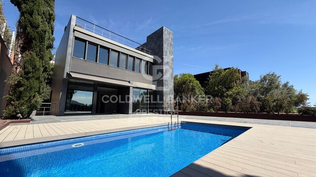 Casa de lujo en la zona alta de Barcelona