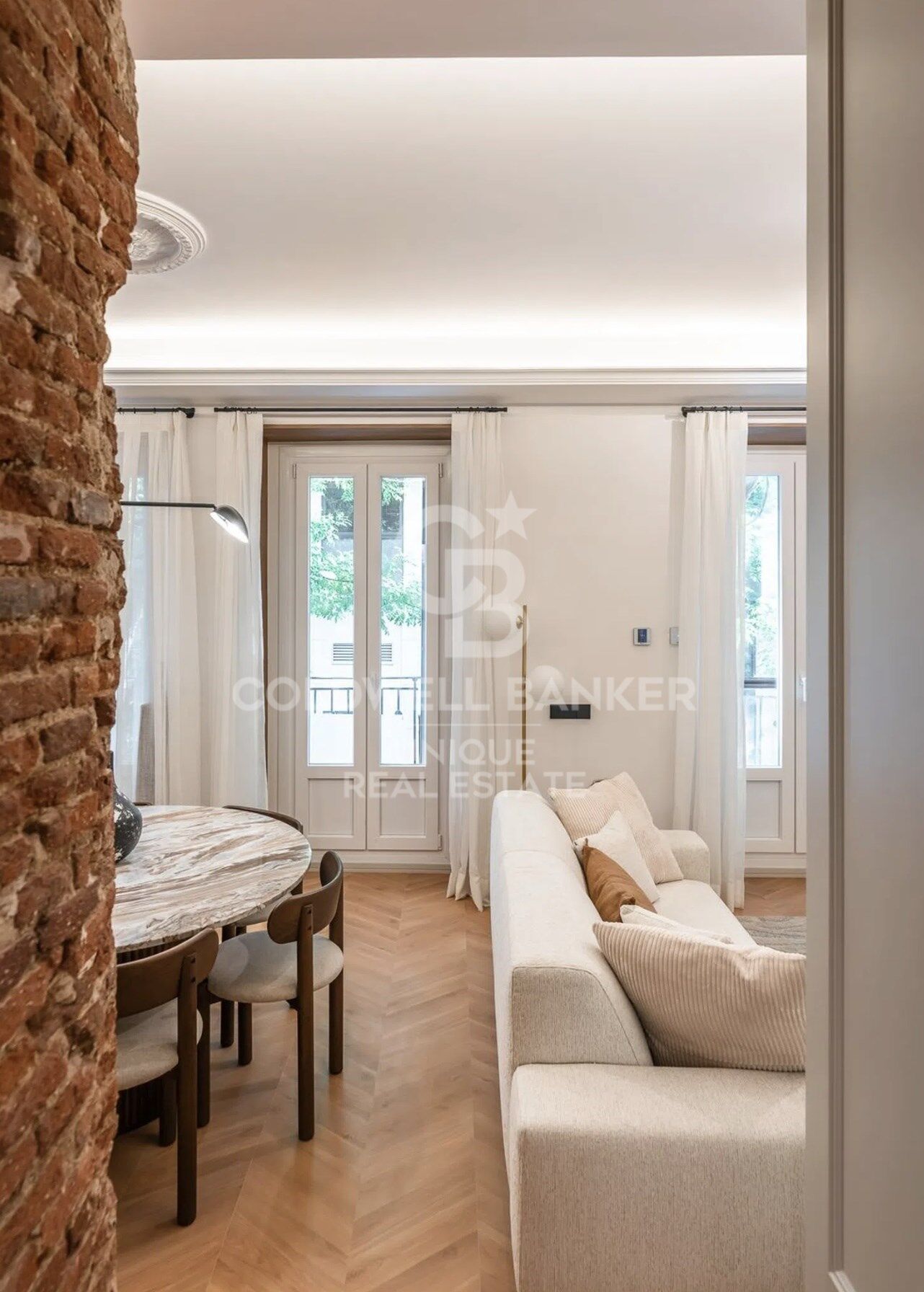 Renovierte Außenwohnung in Goya, Madrid