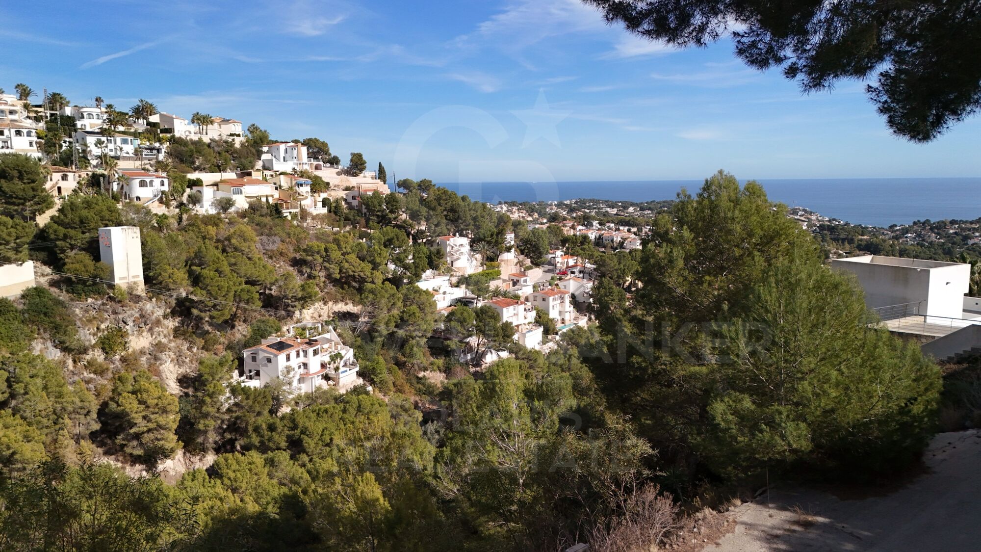 Plot with Sea and Mountain Views in Benissa - Natural Exclusive