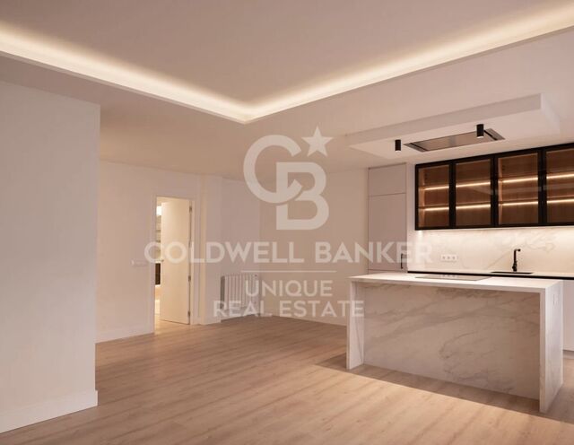 Appartement extérieur rénové avec terrasse à El Viso, Madrid