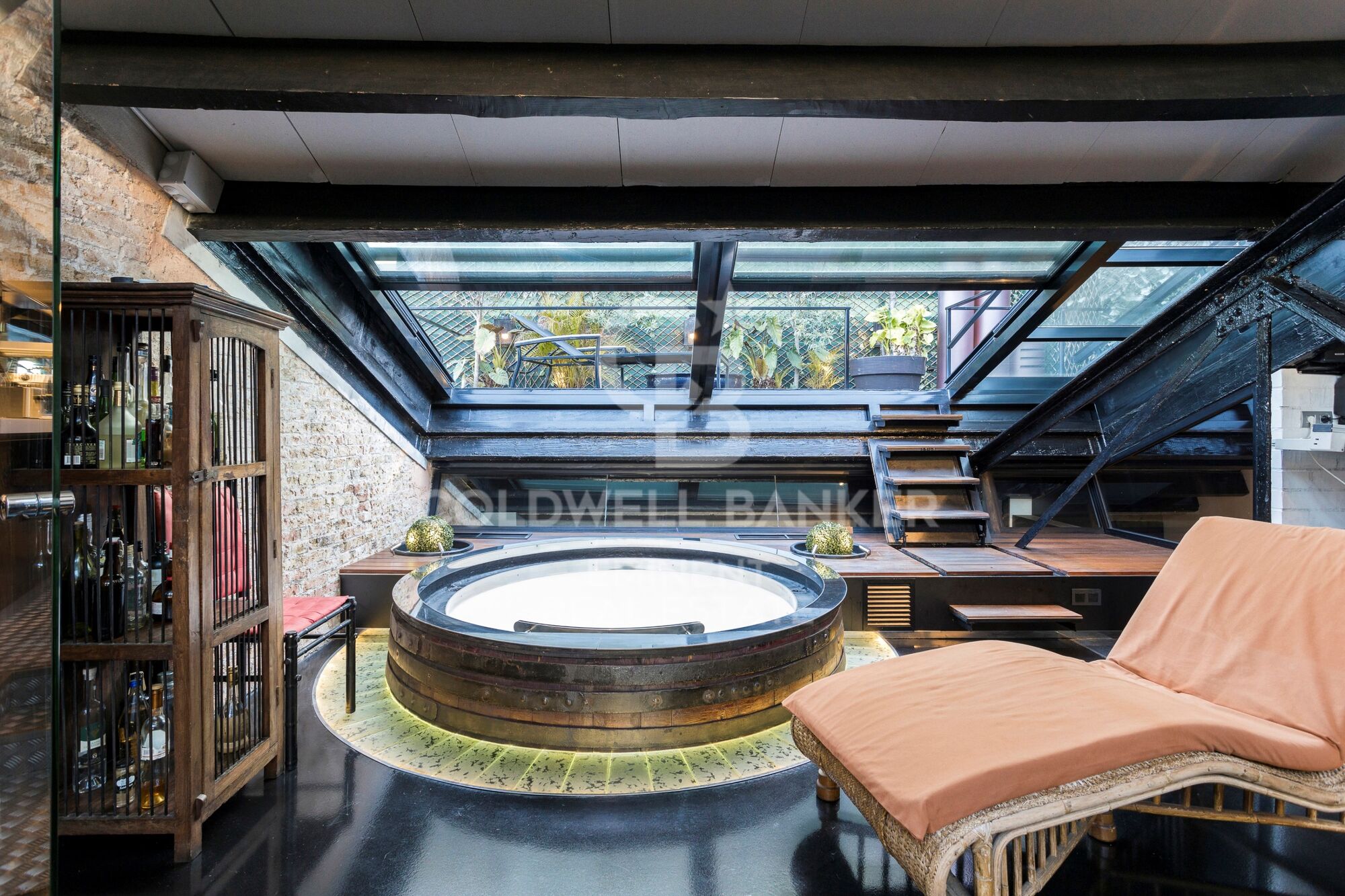 Designhaus in Poblenou mit Pool.