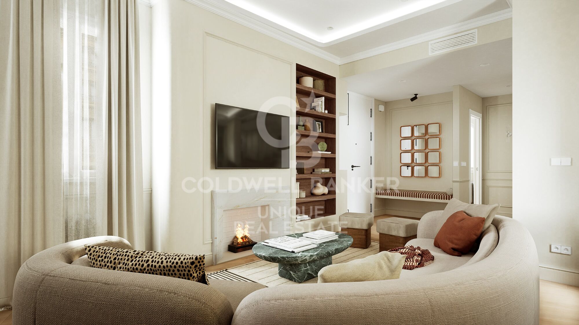 Appartement extérieur rénové avec garage et débarras à Lista, Madrid