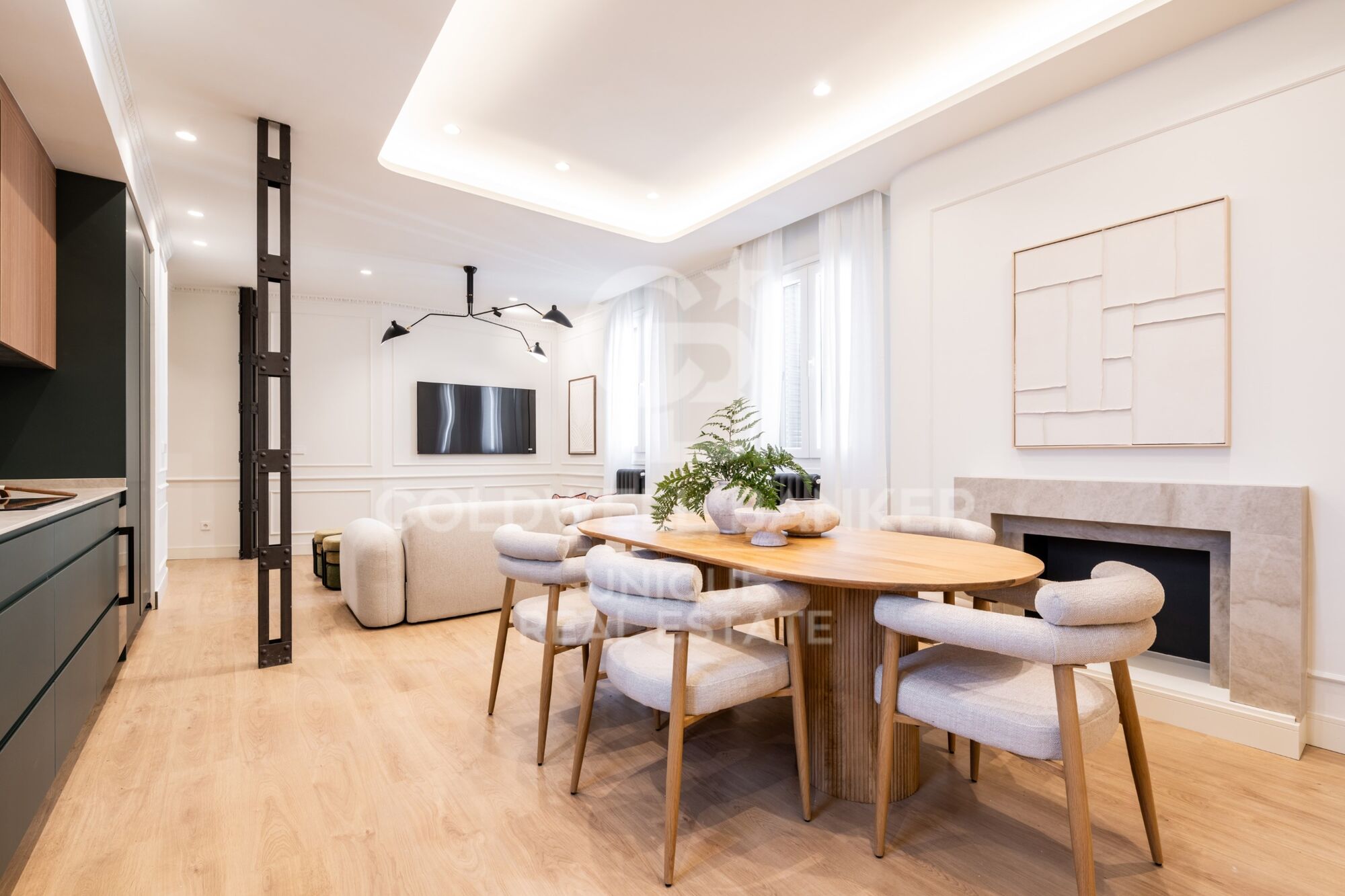 Appartement extérieur rénové avec garage et débarras à Lista, Madrid