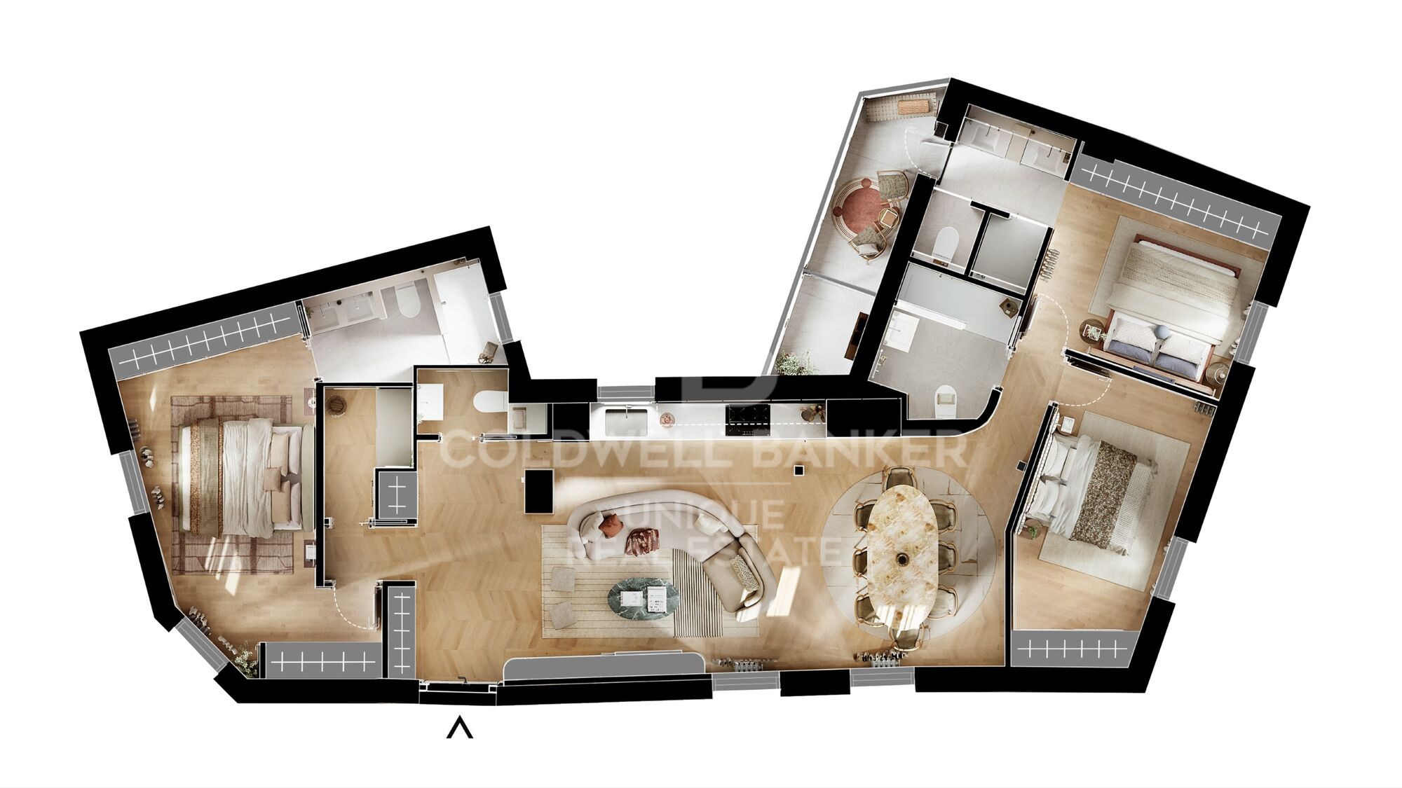 Appartement extérieur rénové avec garage et débarras à Lista, Madrid