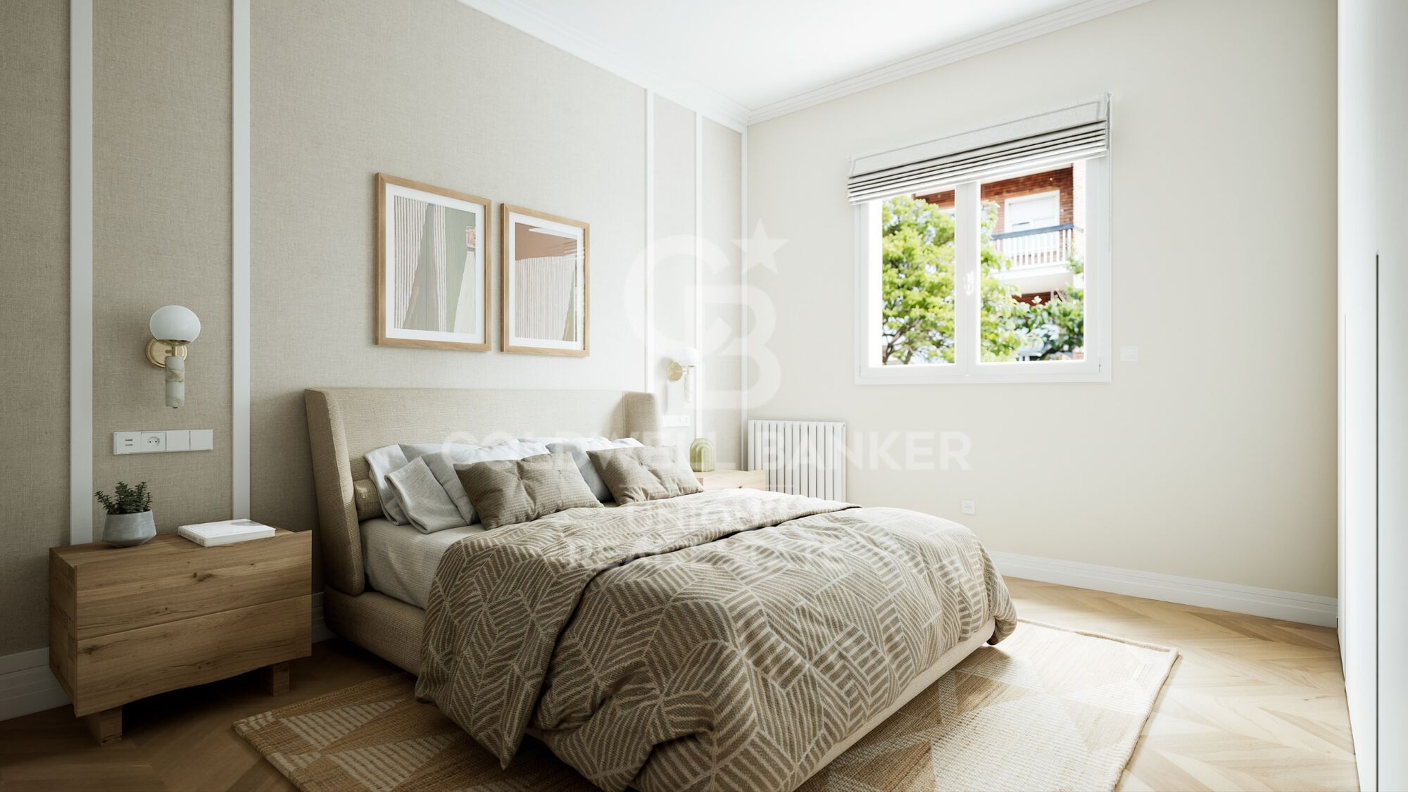 Appartement extérieur rénové avec terrasse et garage à Ibiza, Madrid