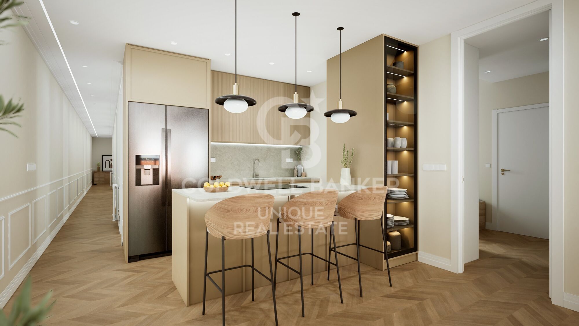 Appartement extérieur rénové avec terrasse et garage à Ibiza, Madrid