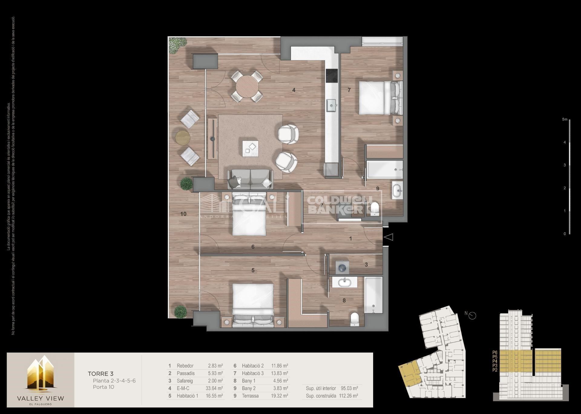 Apartment 3 Schlafzimmer Verkauf Escaldes-Engordany