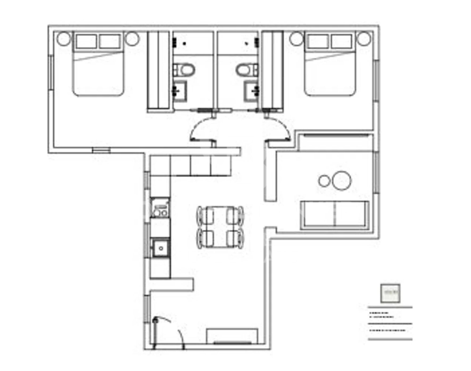 Refurbished exterior apartment in Lista, Madrid