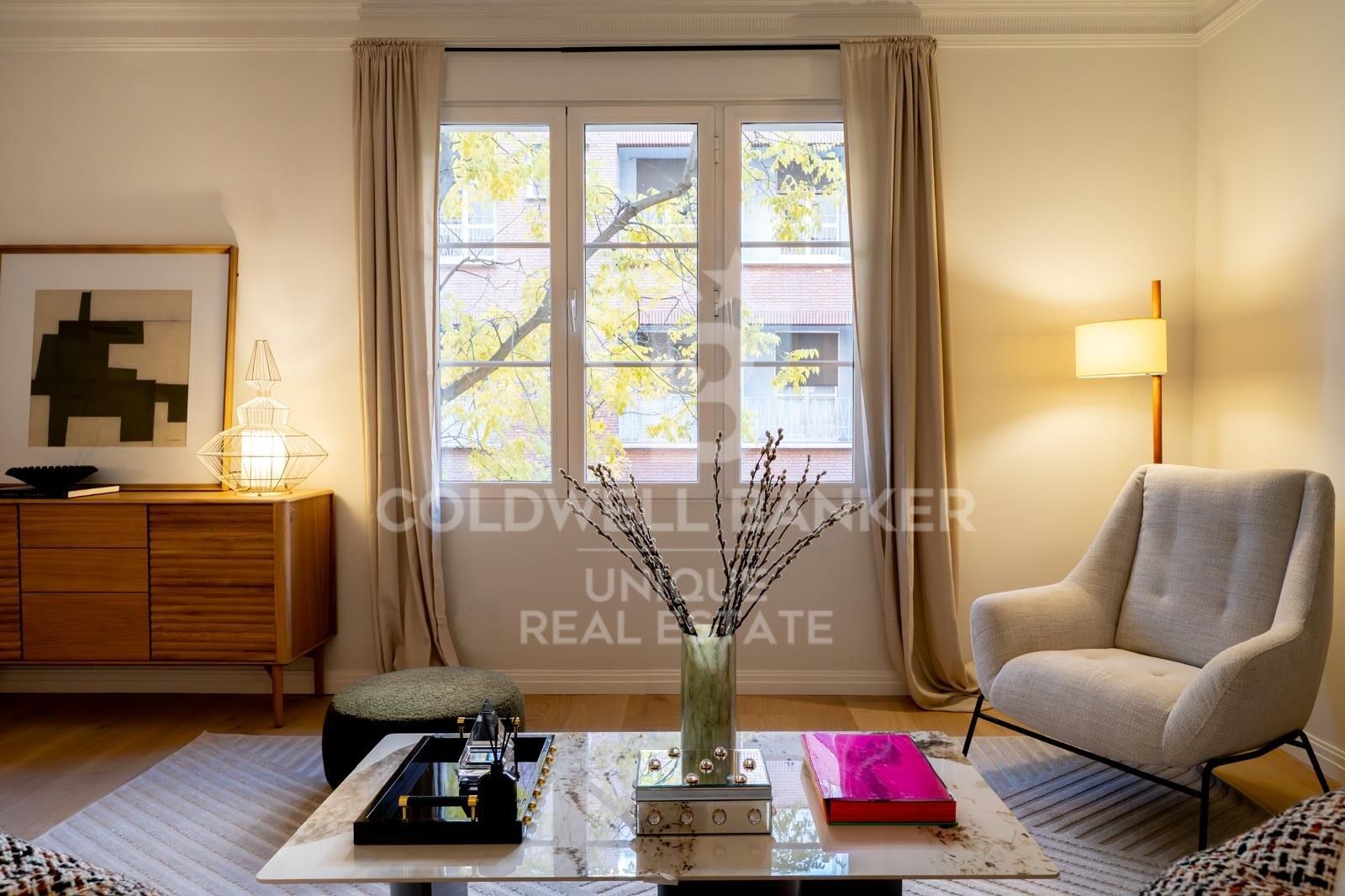 Renovierte Außenwohnung in Almagro, Madrid