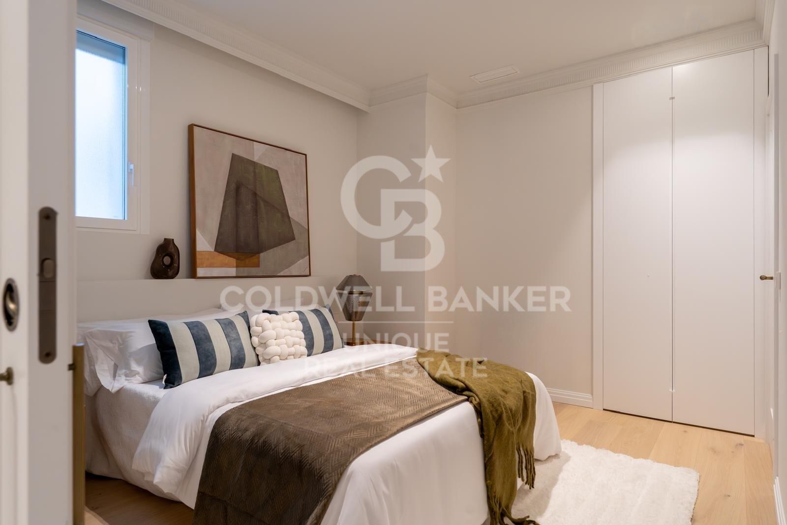 Renovierte Außenwohnung in Almagro, Madrid