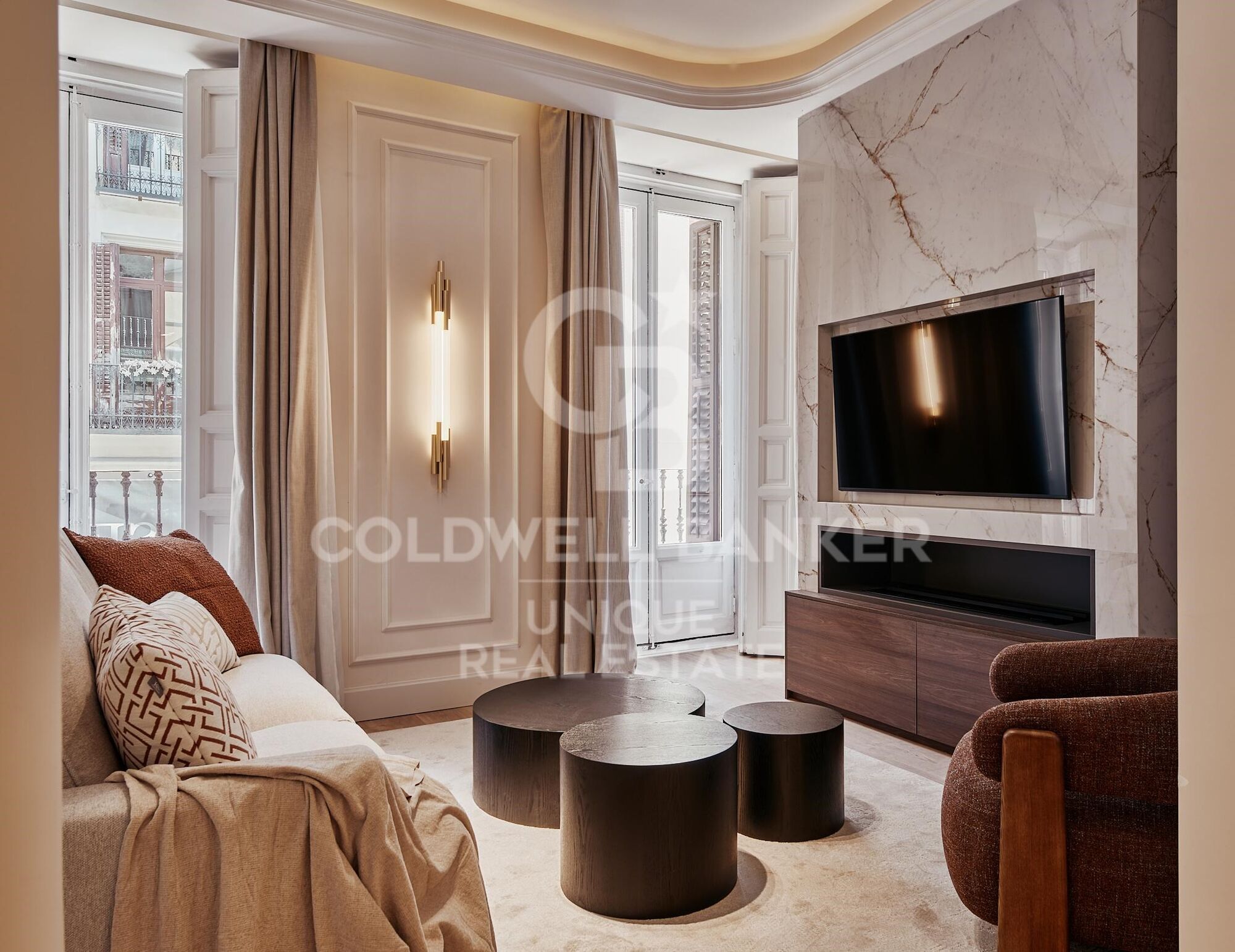 Appartement extérieur rénové à Justicia, Madrid