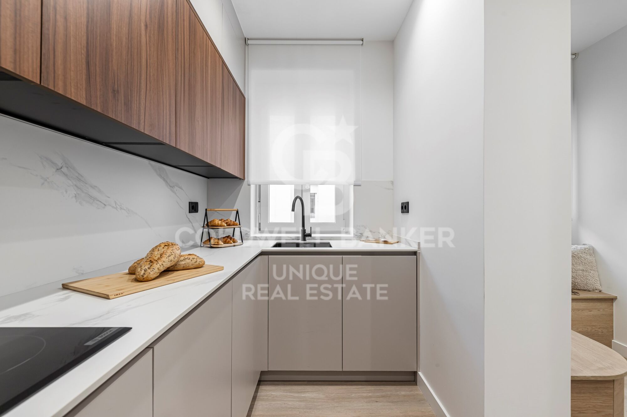 Renovierte Außenwohnung mit Terrasse und Abstellraum in Retiro, Madrid