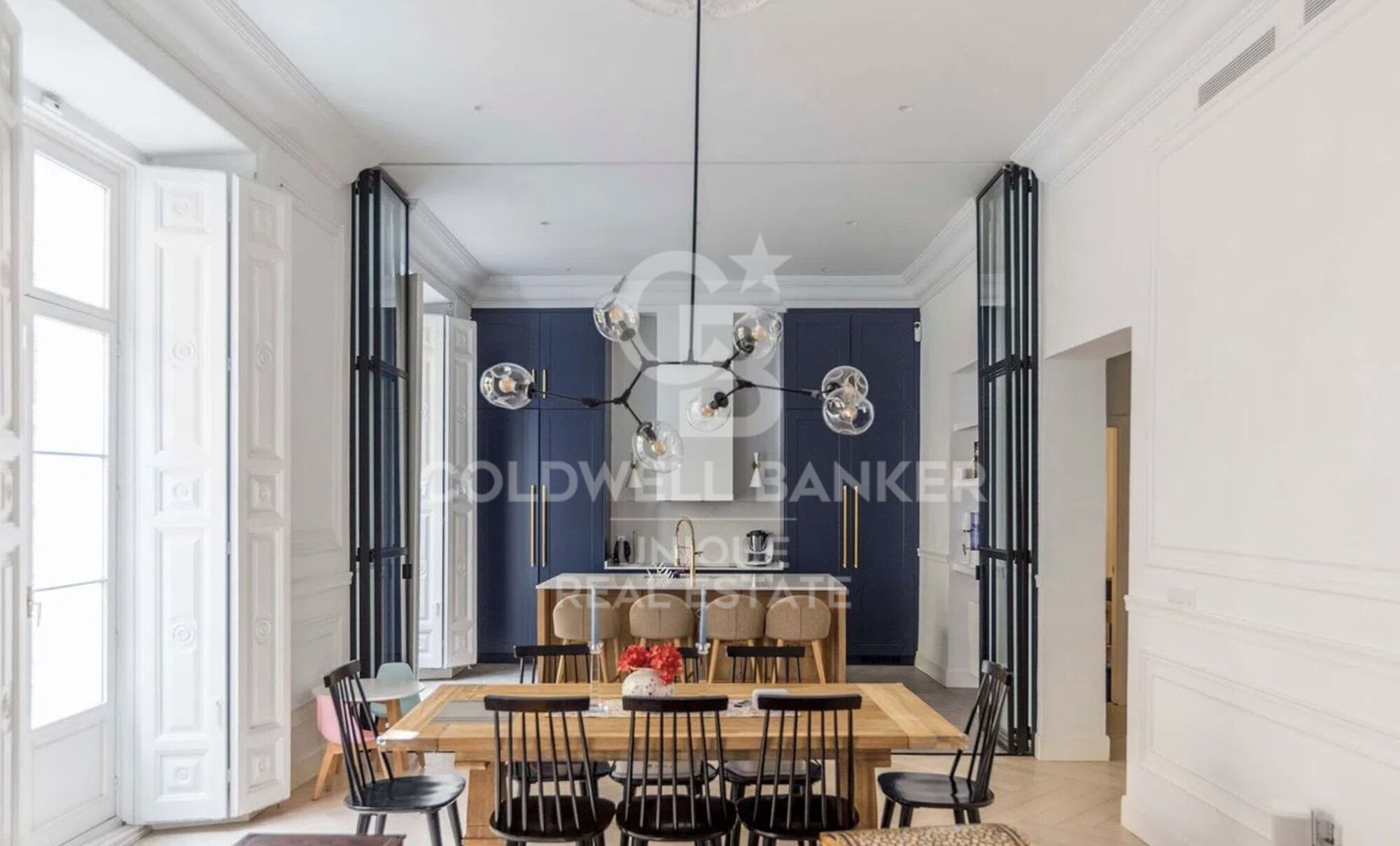 Appartement extérieur rénové dans le Barrio de Las Letras, Madrid