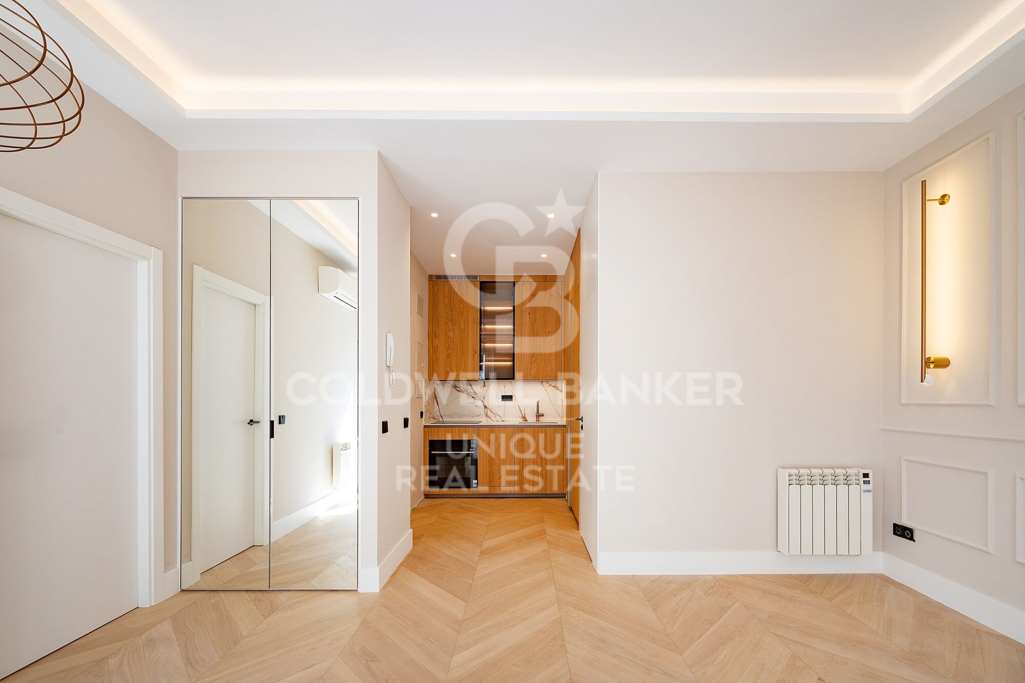 Renovierte Außenwohnung in Justicia, Madrid