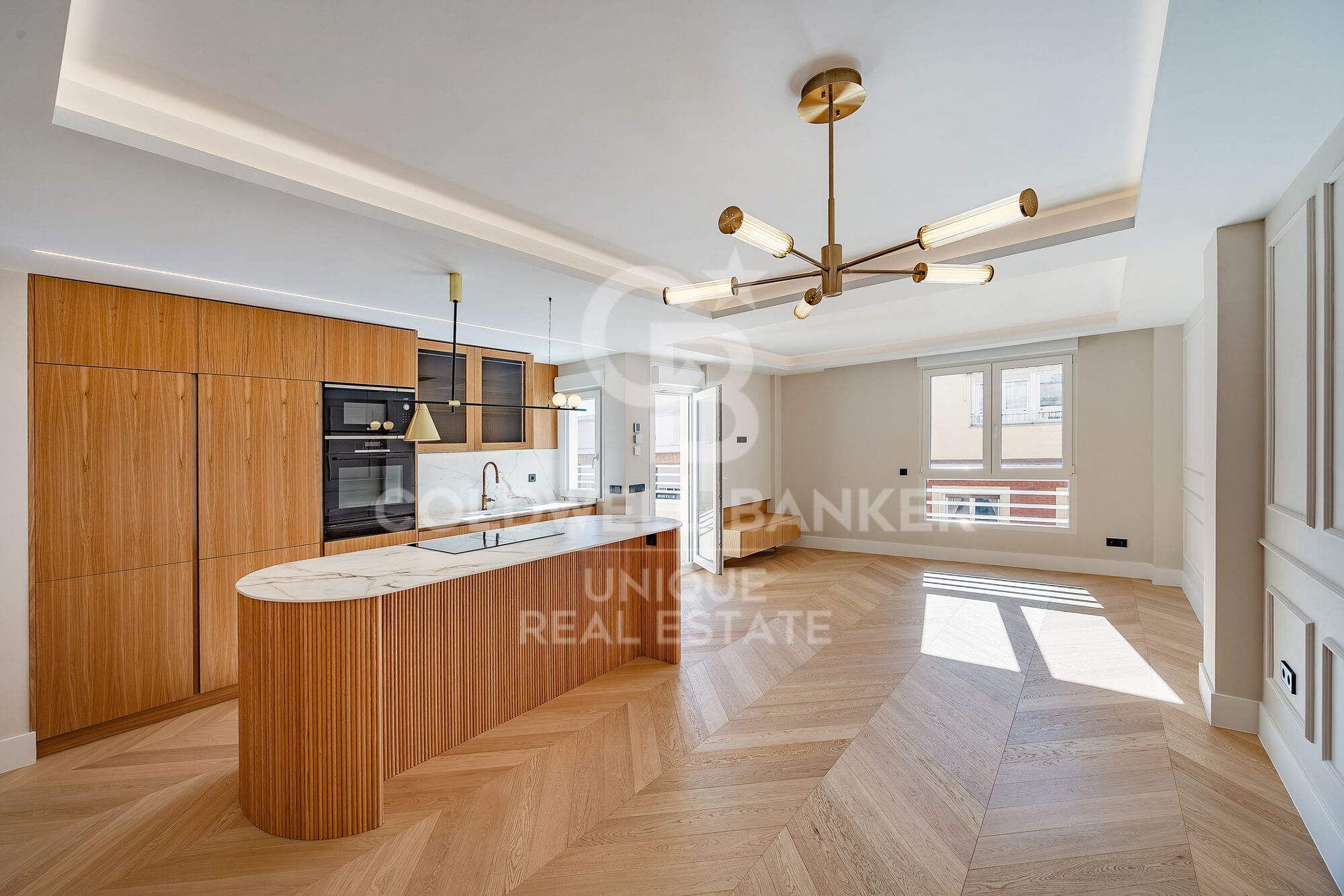 Penthouse extérieur rénové avec terrasse à Trafalgar, Madrid