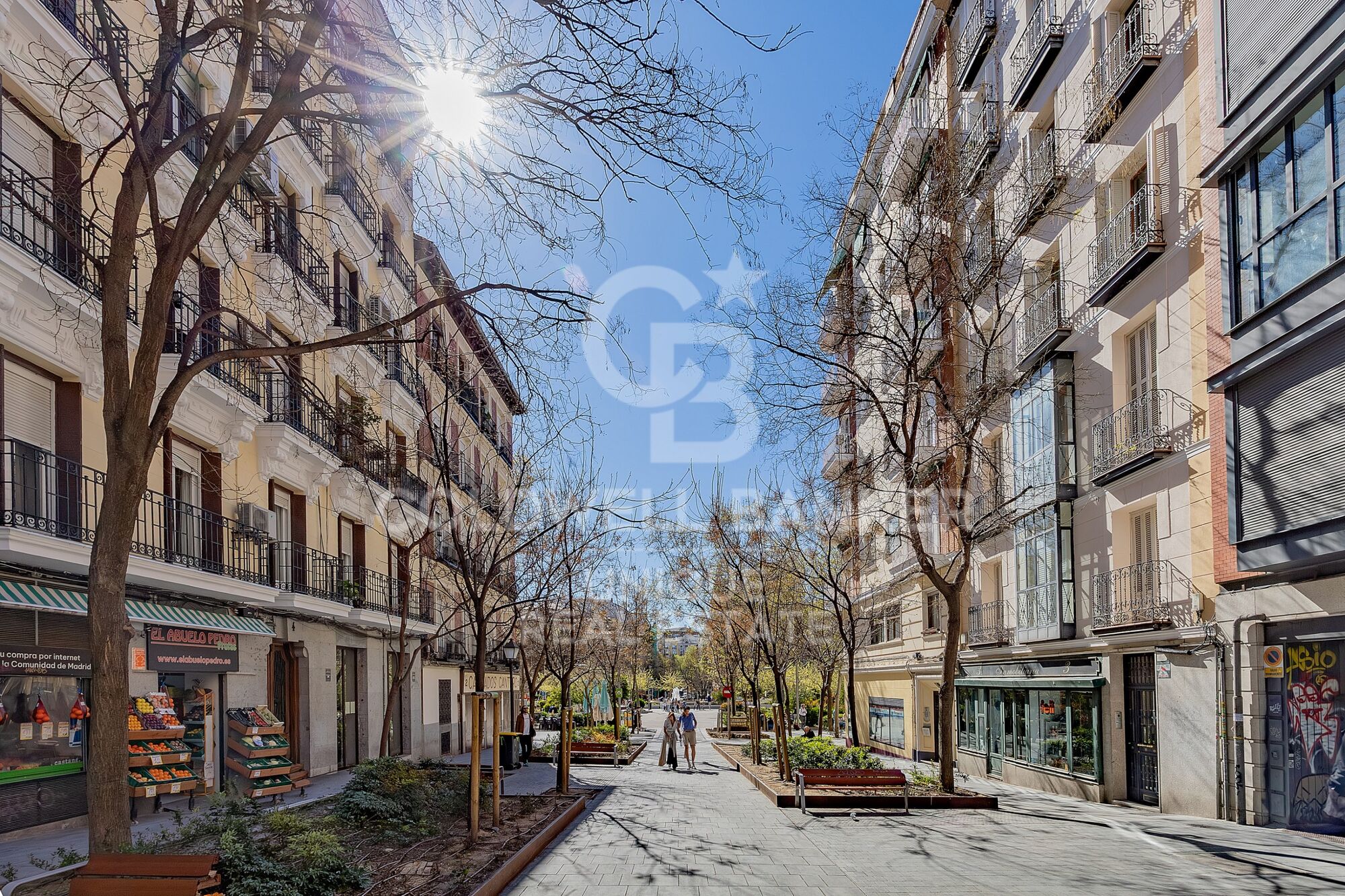 Renovated exterior penthouse with terrace in Trafalgar, Madrid