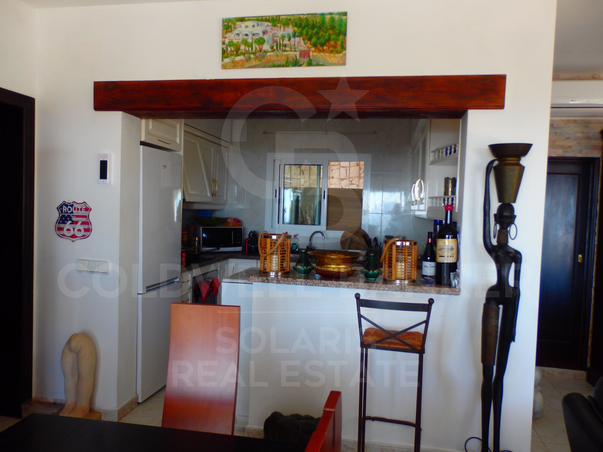 Ibizan villa with spectacular views of the sea and the bay of Calpe