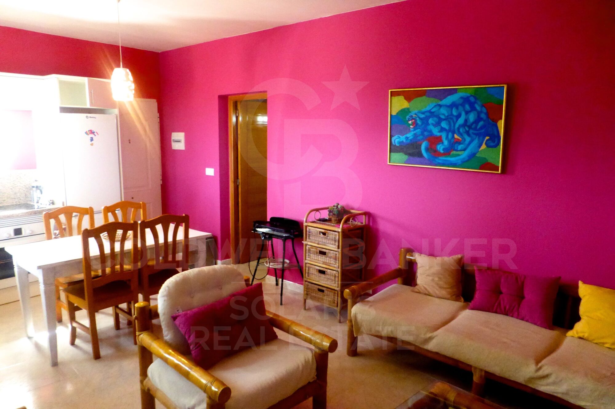 Villa ibicenca con espectaculares vistas al mar y a la bahía de Calpe