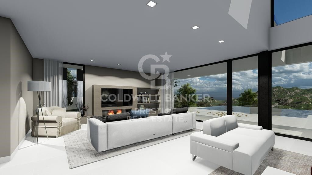 En venta casa de obra nueva con vistas en Teià