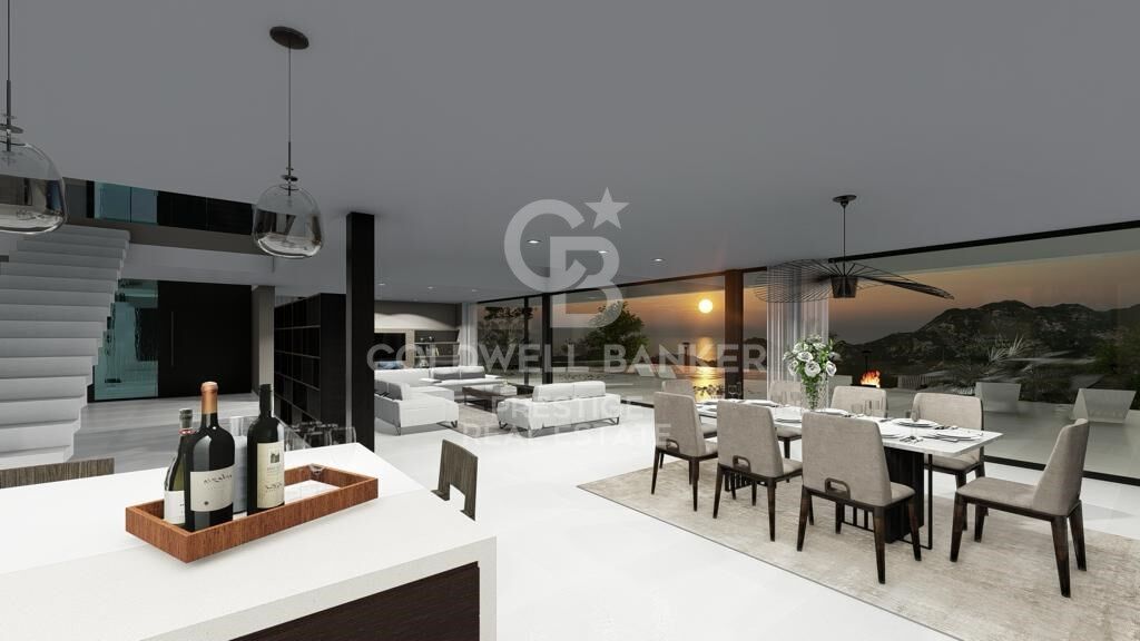 En venta casa de obra nueva con vistas en Teià