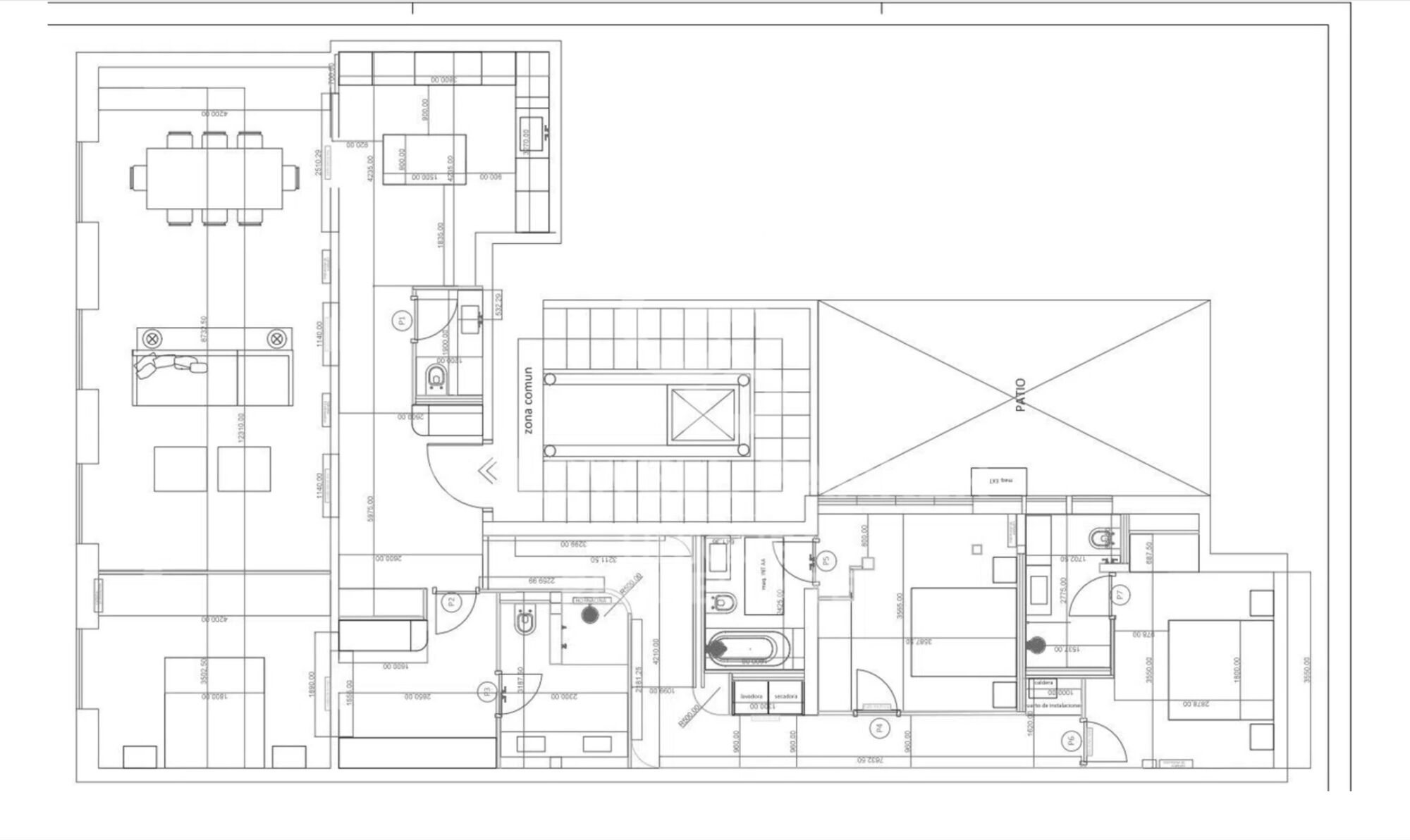 Appartement extérieur rénové avec 4 balcons à Malasaña, Madrid