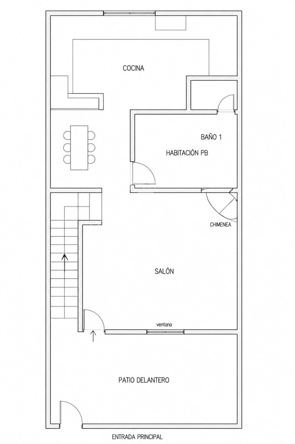 Helle Doppelhaushälfte mit Reihenhaus, Parkplatz und großer Terrasse in Santiago de la Ribera, Murcia