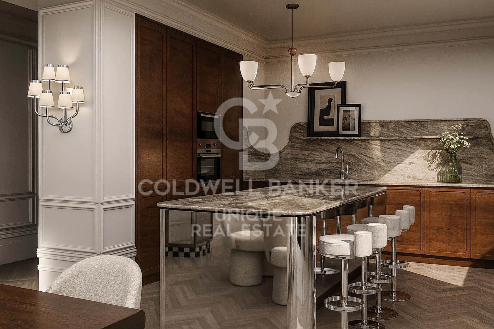 Renovierte Außenwohnung in Lista, Madrid
