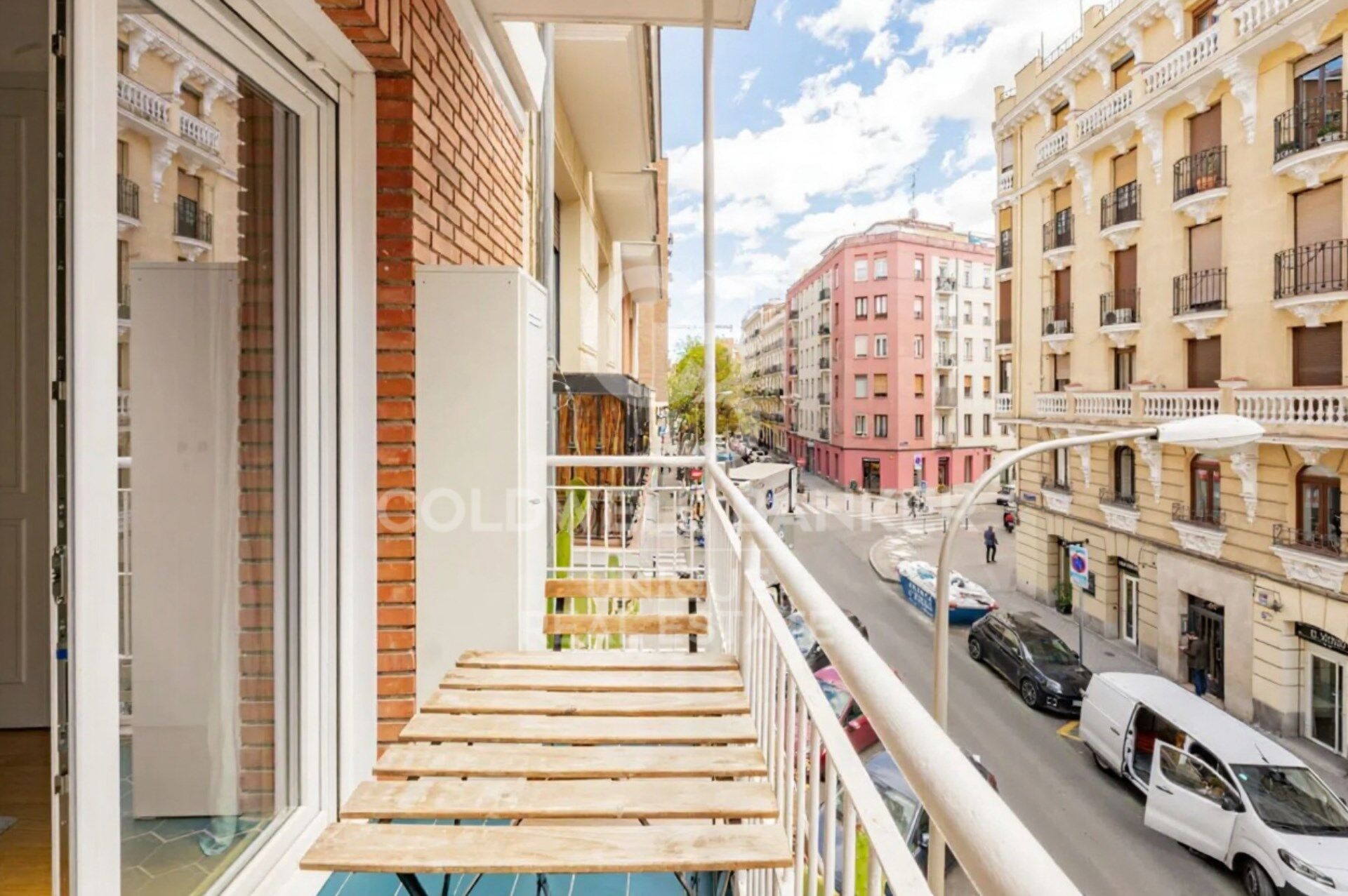 Appartement extérieur avec terrasse et débarras à Chamberí, Madrid