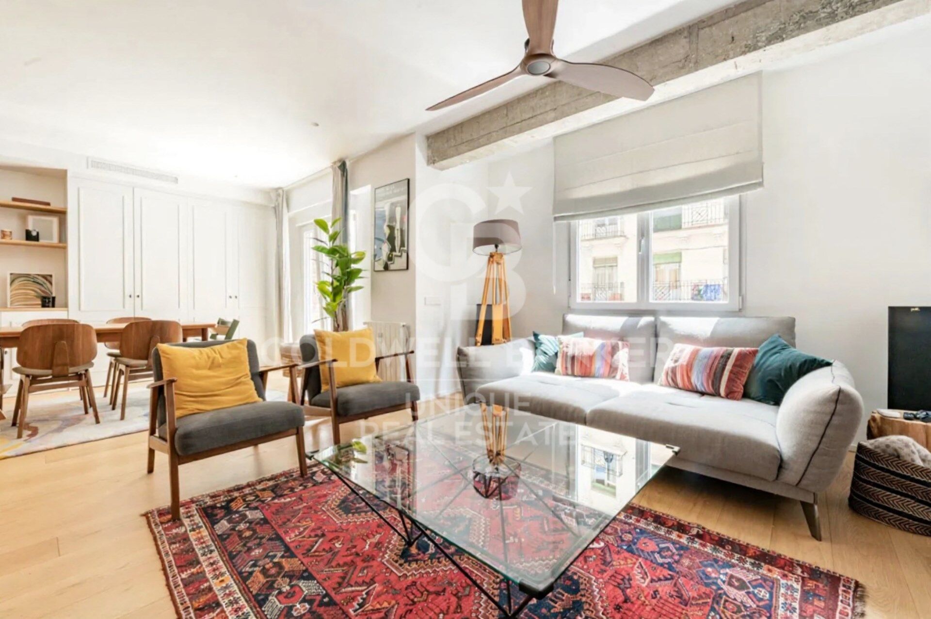 Appartement extérieur avec terrasse et débarras à Chamberí, Madrid