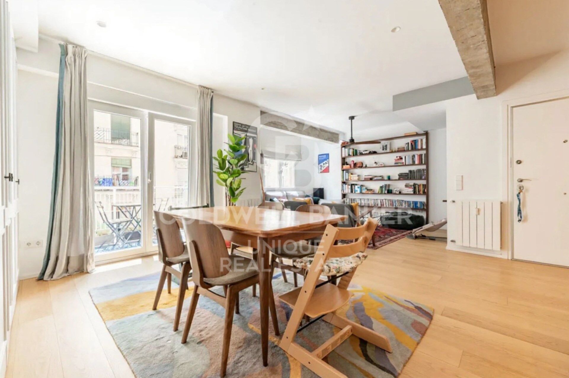 Appartement extérieur avec terrasse et débarras à Chamberí, Madrid