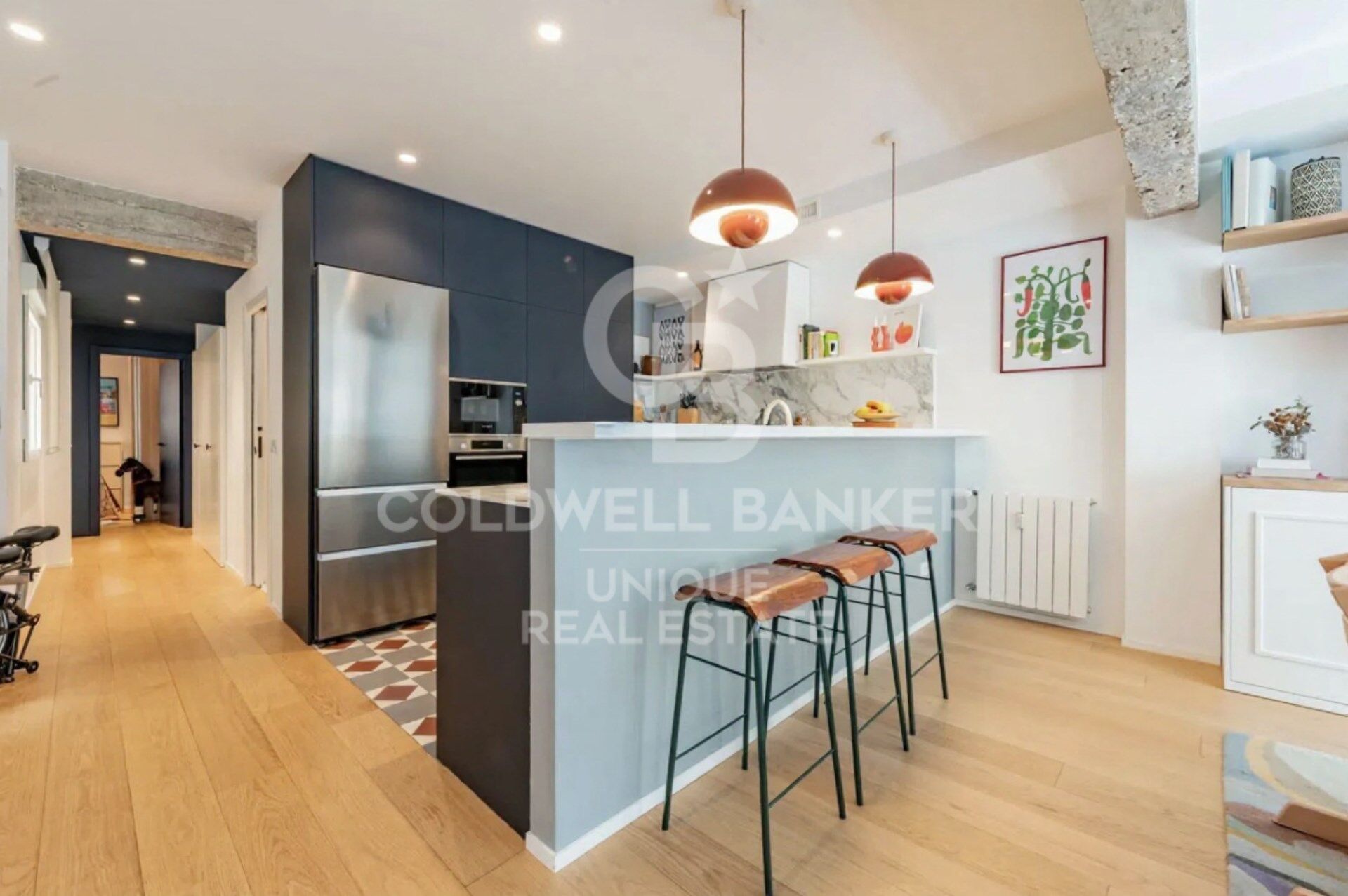 Appartement extérieur avec terrasse et débarras à Chamberí, Madrid
