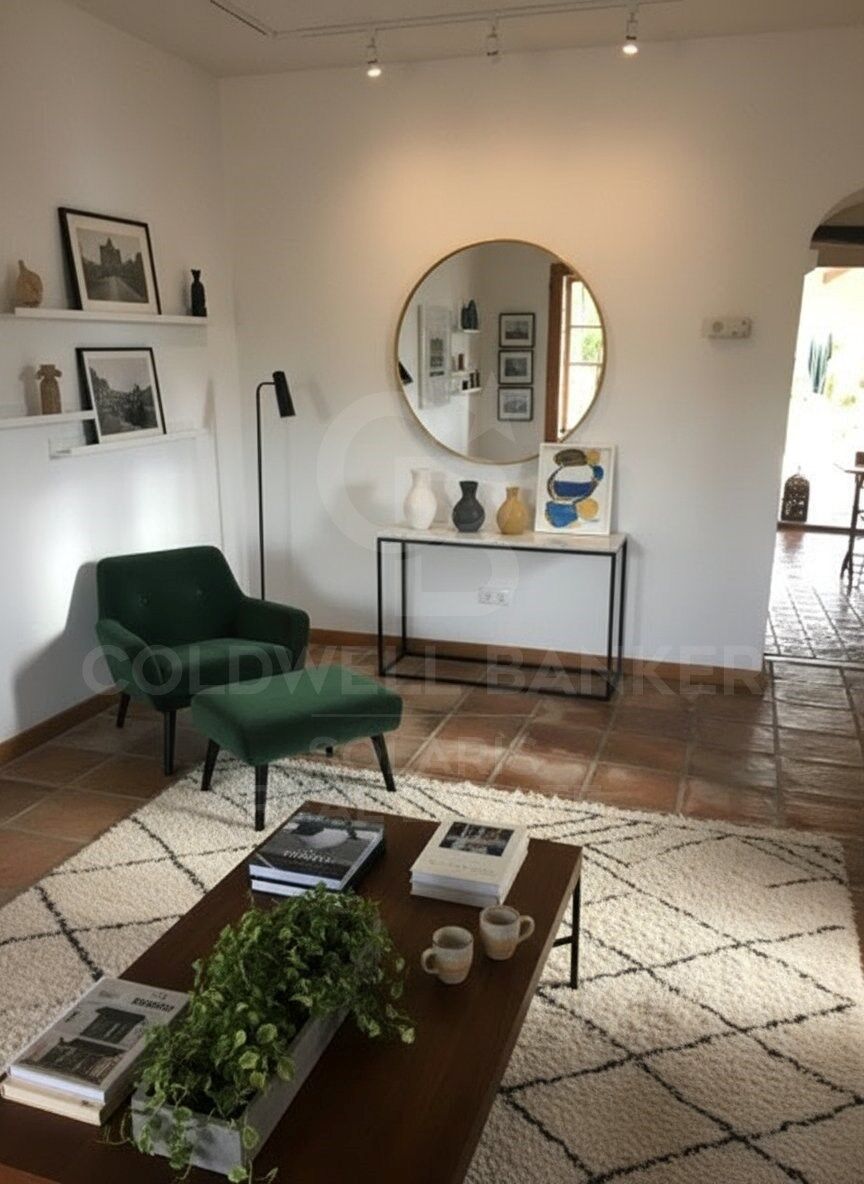 Finca renovada de alto standing con vistas al mar, casa principal y apartamento de invitados en Benissa
