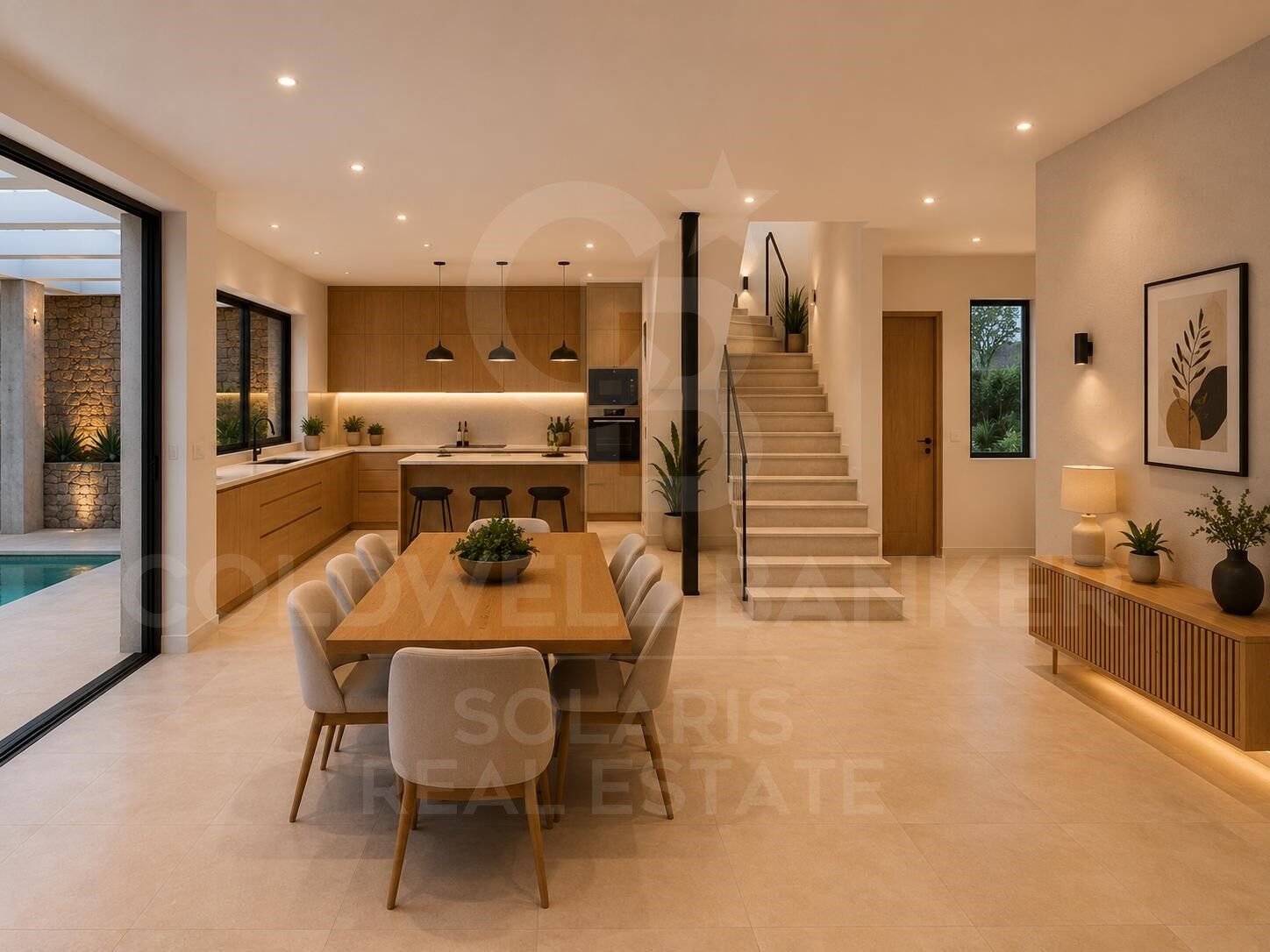 Villa contemporánea en construcción con impresionantes vistas al mar, ascensor privado y orientación sureste